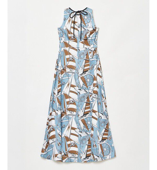 LOULOU WILLOUGHBY「【LOULOU WILLOUGHBY】RATTIマリーナプリントアメスリワンピース」|ワンピース|