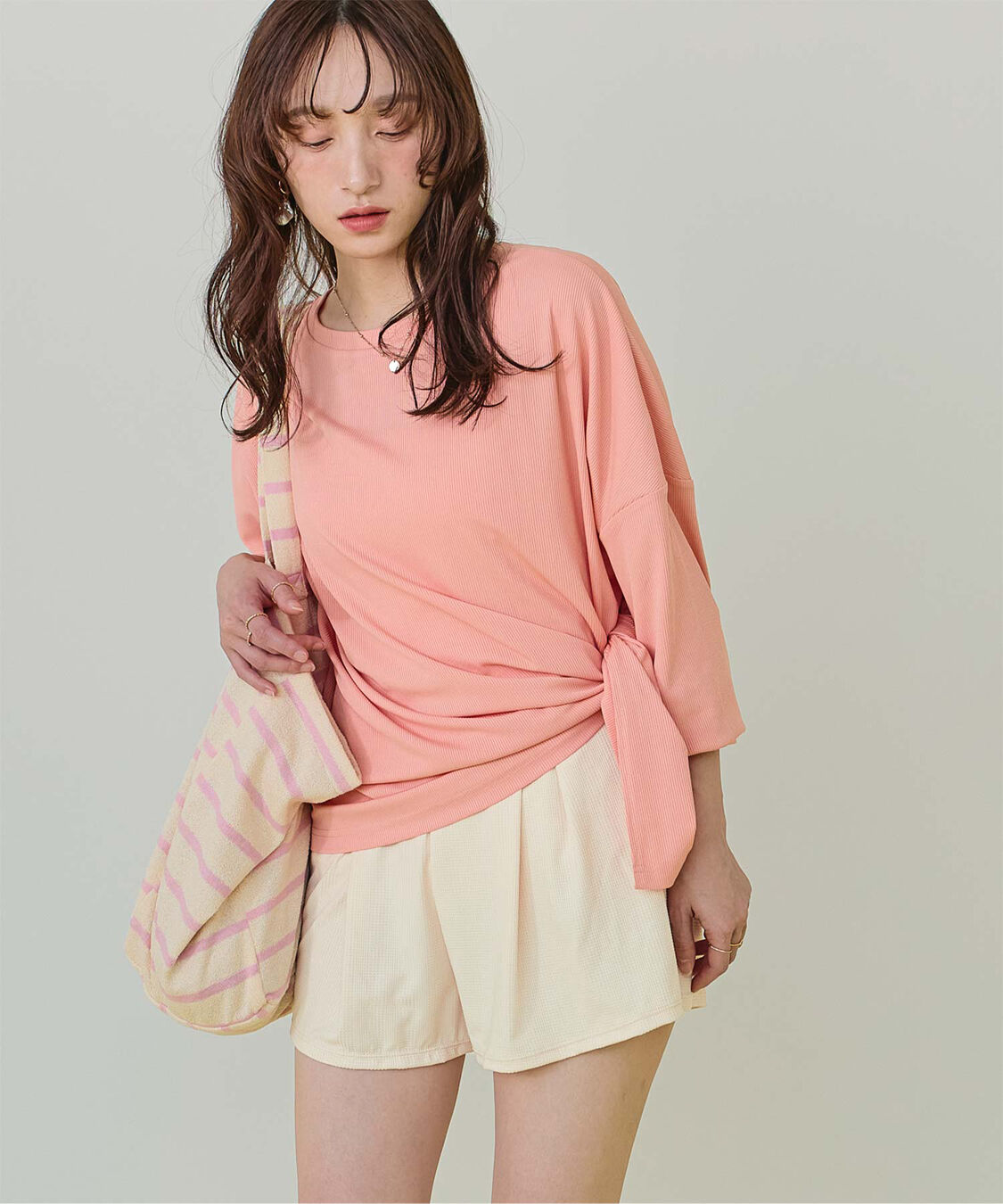 SEA DRESS「チェック素材ロンパース/ワンピース/セット水着」|コンビネゾン|