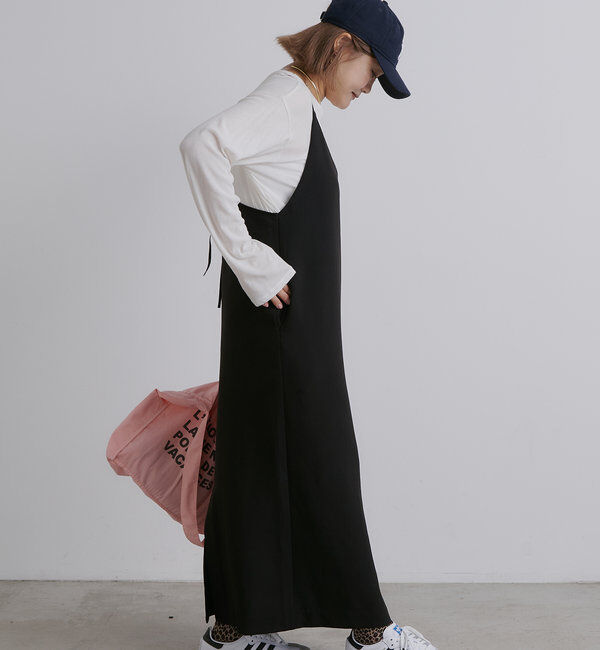  「【＠noricorico102企画】ナローキャミワンピース」|ワンピース|