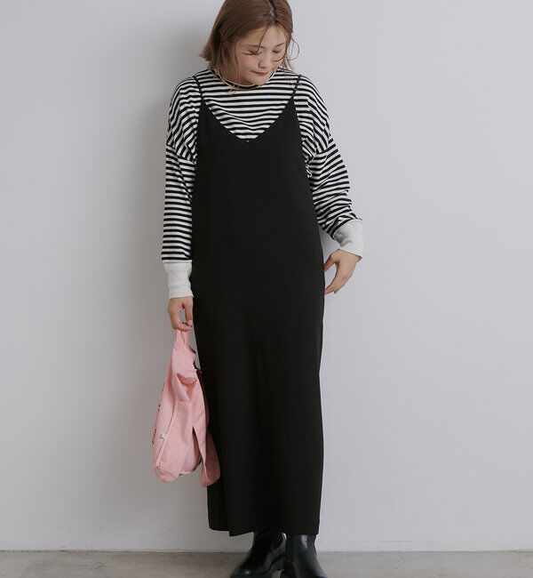  「【＠noricorico102企画】ナローキャミワンピース」|ワンピース|