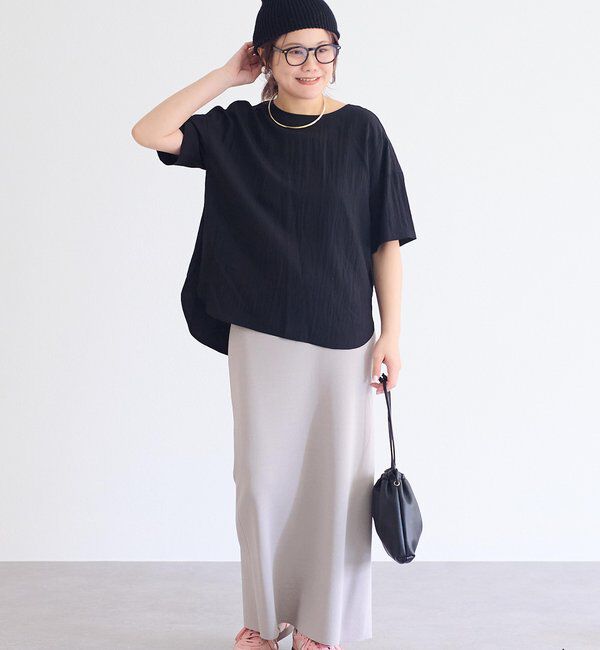  「【＠noricorico102企画】キレイ見え万能Tブラウス」|シャツ・ブラウス|