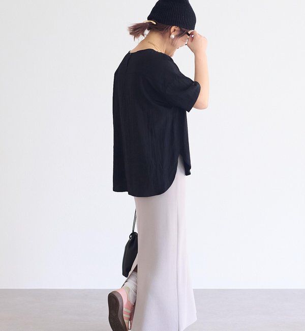  「【＠noricorico102企画】キレイ見え万能Tブラウス」|シャツ・ブラウス|