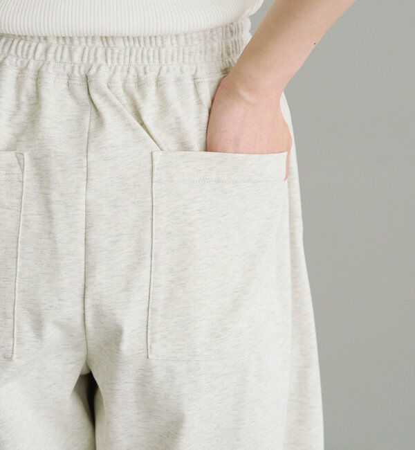  「【接触冷感+抗菌】カーブシルエットカットソーパンツ」|その他|