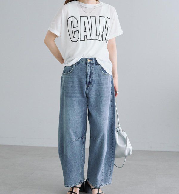  「コットンナイロンシアーロゴTシャツ」|Tシャツ・カットソー|