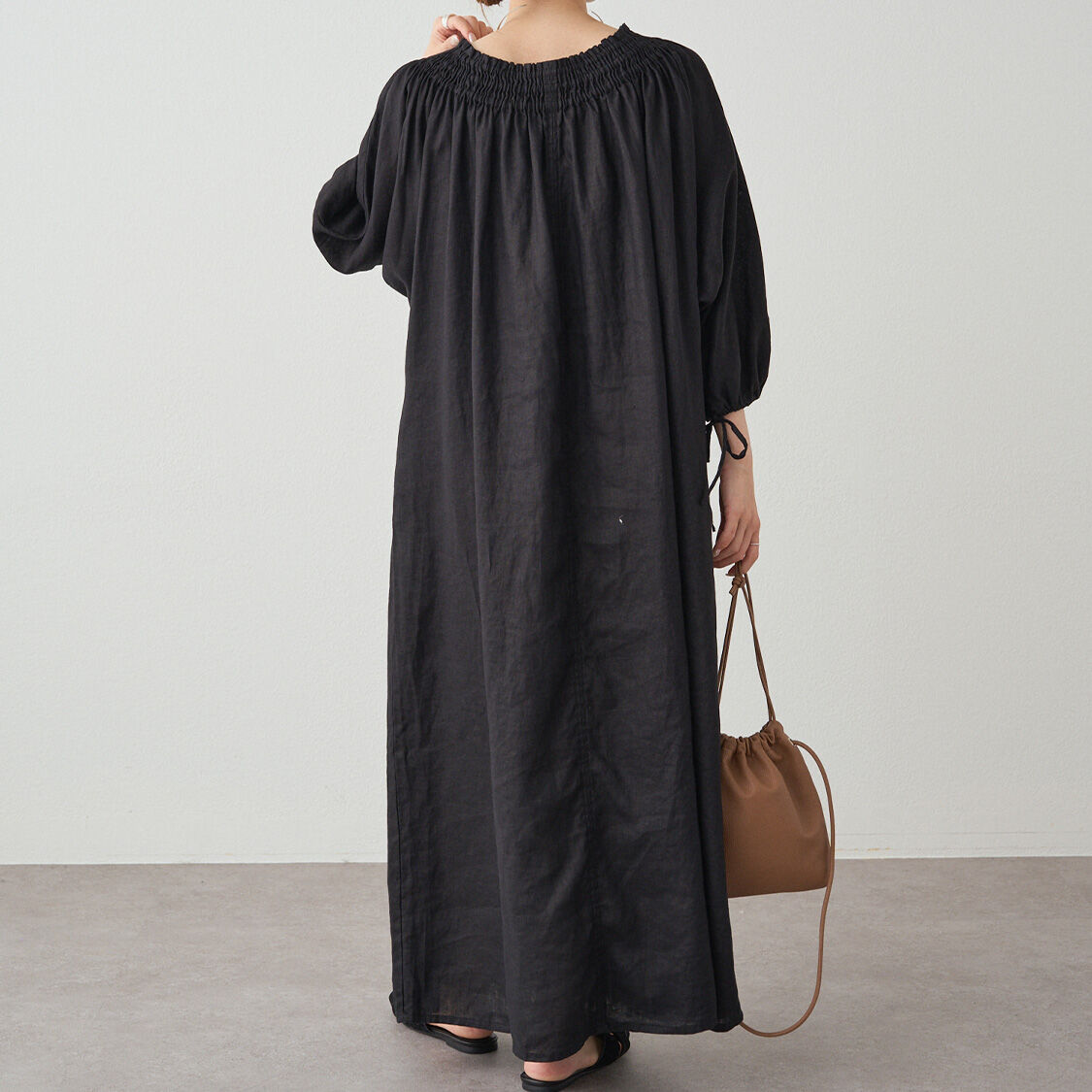  「リネンワンピース」|ワンピース|