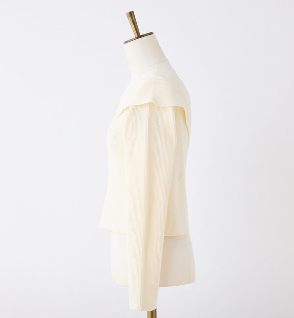  「【カラー豊富】アシンメトリーニット」|ニット・セーター|