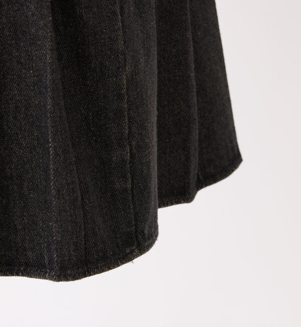  「チャーム付きイレヘムプリーツスカート/S・Mサイズ展開」|スカート|