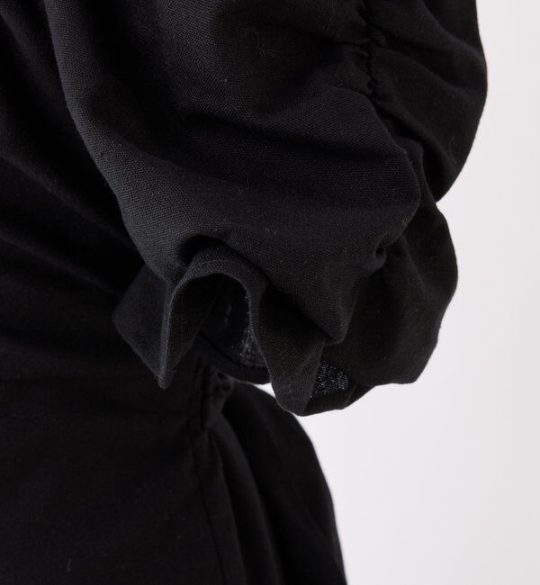  「バックリボンギャザーロングワンピ」|ワンピース|