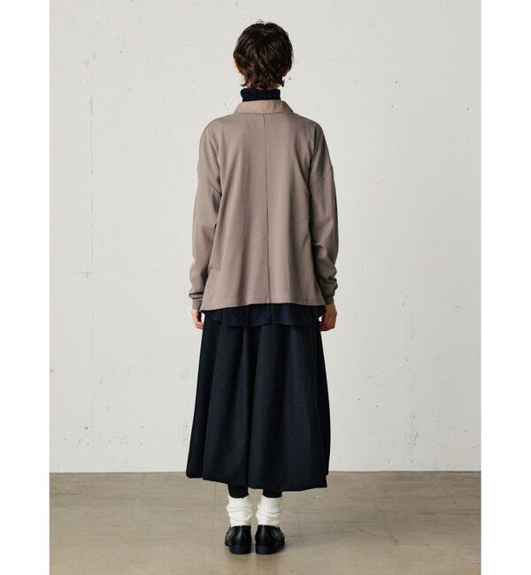 MidiUmi「MidiUmi ポロカラープルオーバー」|Tシャツ・カットソー|