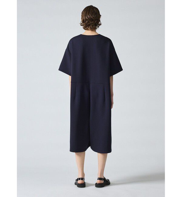 mizuiro ind「mizuiro ind クルーネックオールインワン」|オールインワン|