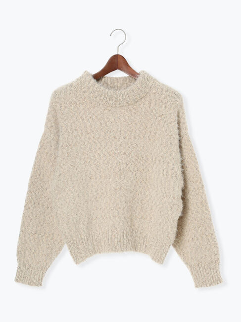 Te chichi「ミックスシャギーモールニット（セットアップ可）」|ニット・セーター|