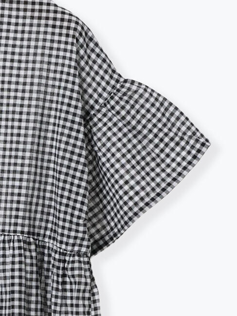 Lugnoncure「無地/柄アソート前後2WAYフリルブラウス」|シャツ・ブラウス|