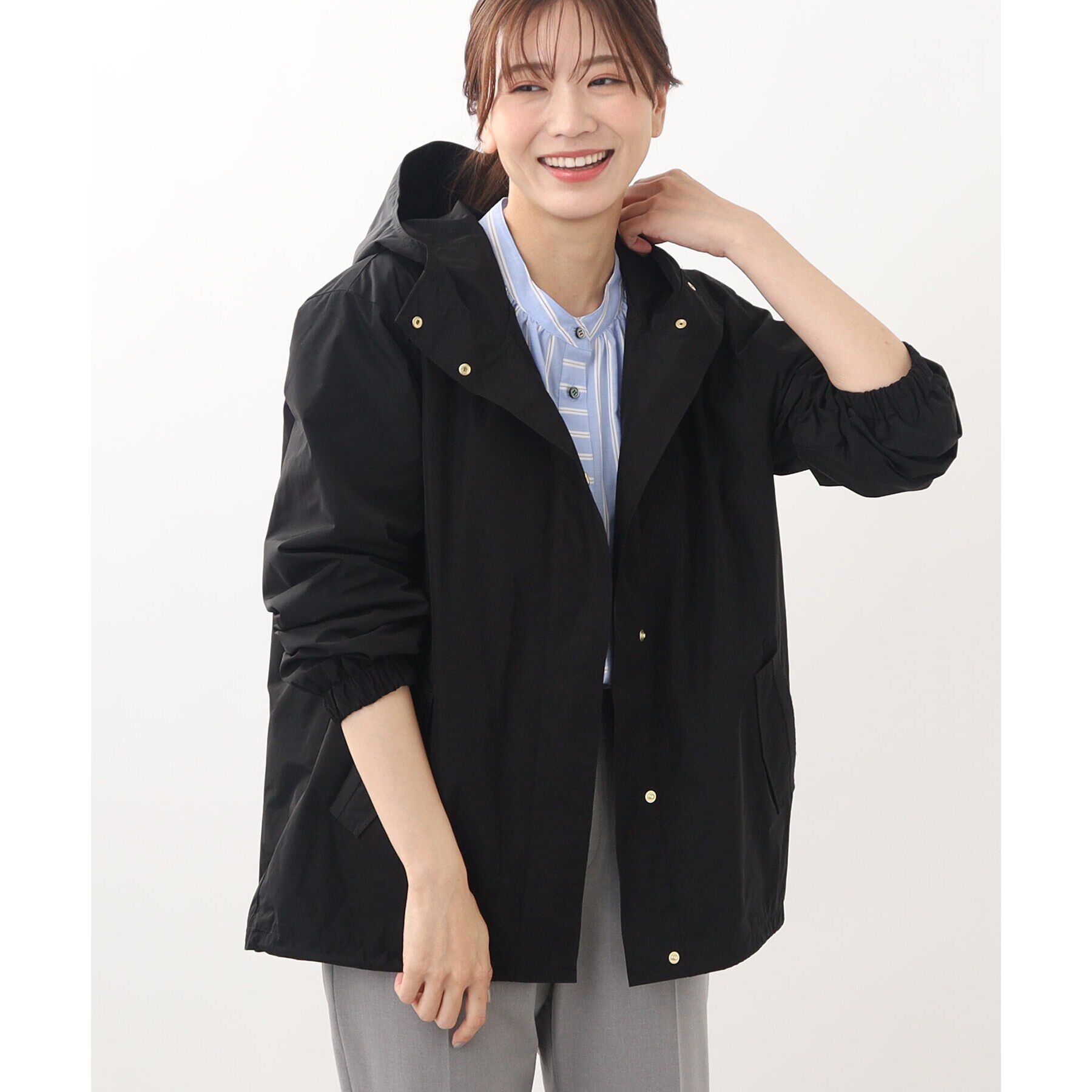 Reflect「【撥水】フーデッドマウンテンパーカー」|ブルゾン・スタジャン|