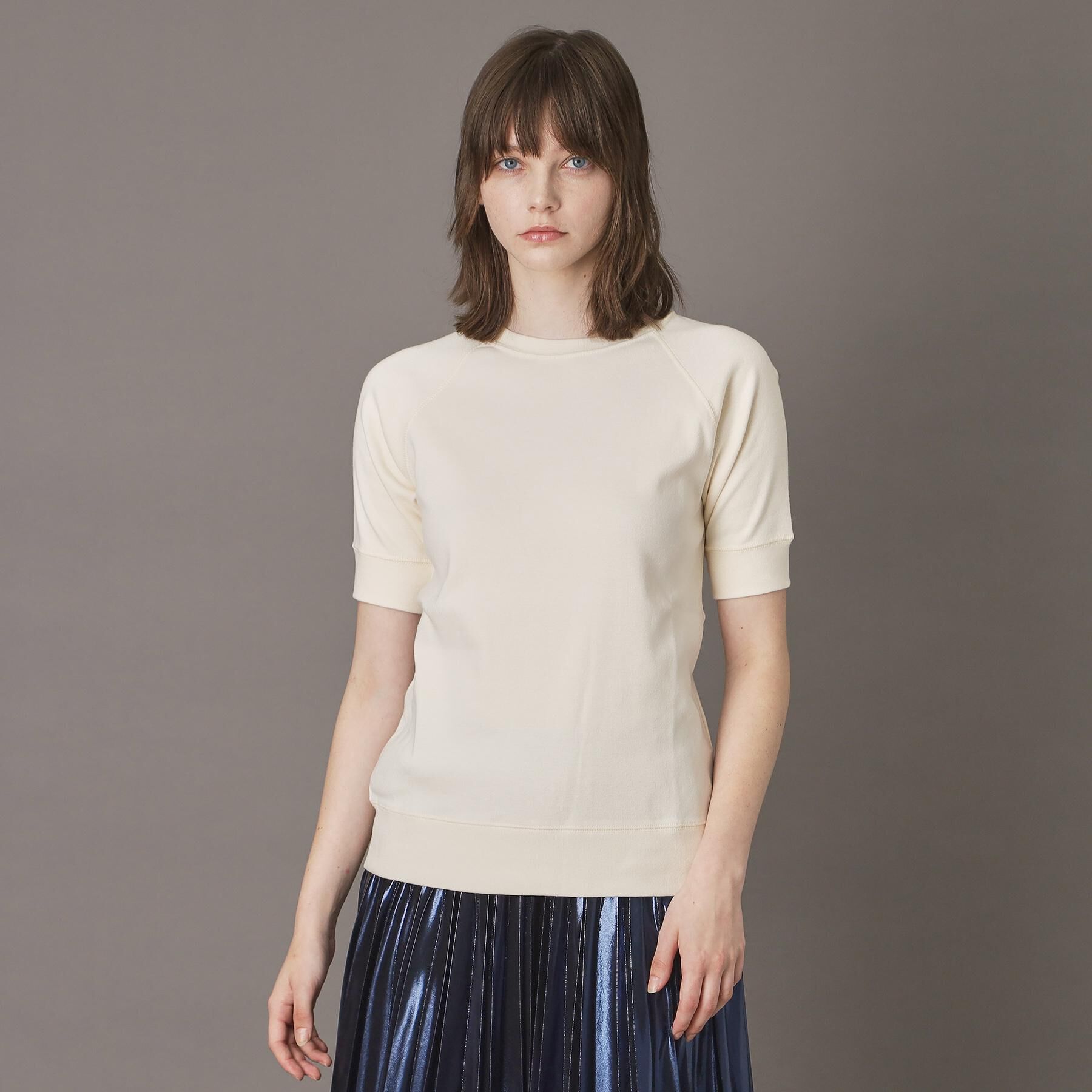 DRESSTERIOR「ラグランハーフスリーブプルオーバー」|Tシャツ・カットソー|