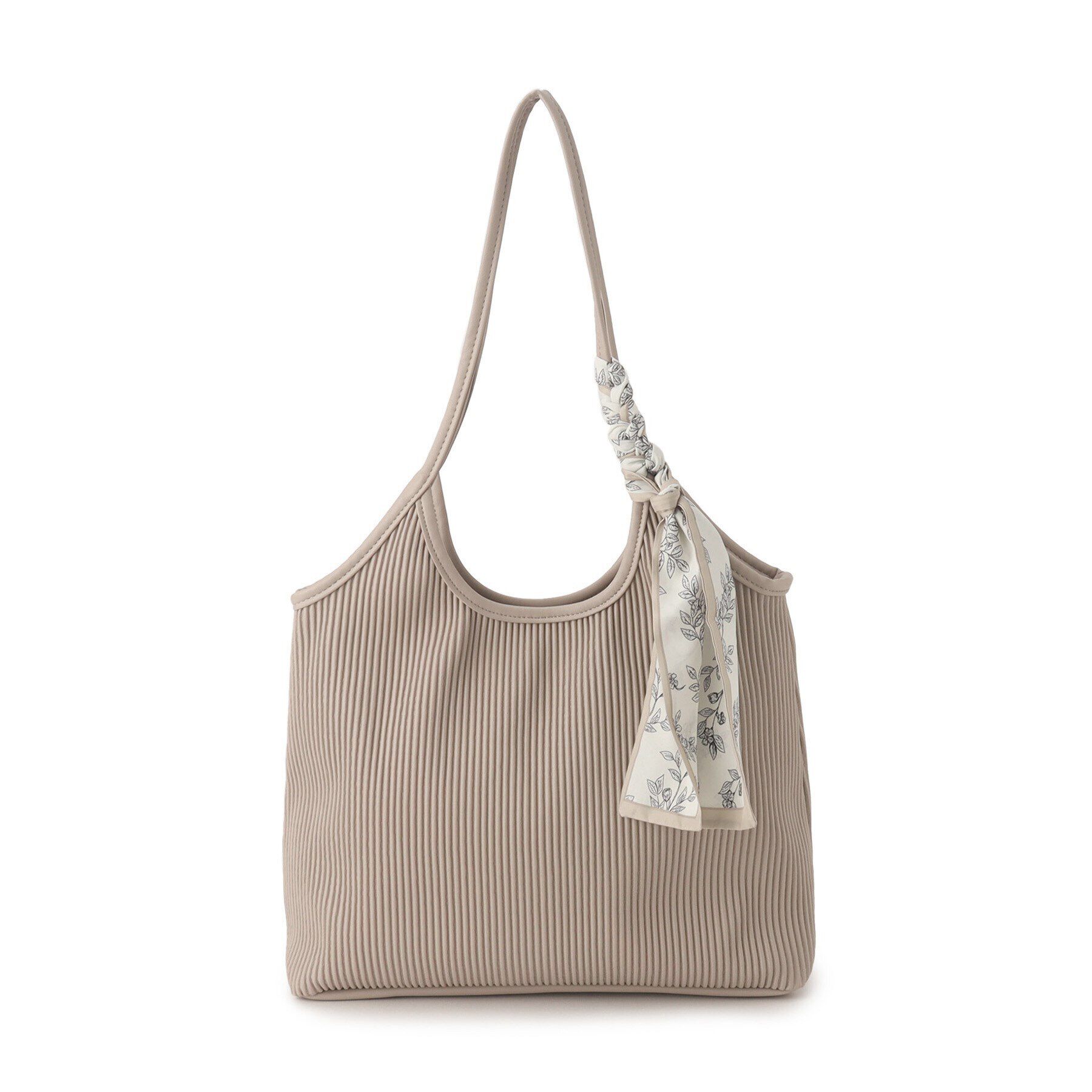 grove「プリーツスカーフトート」|トートバッグ|