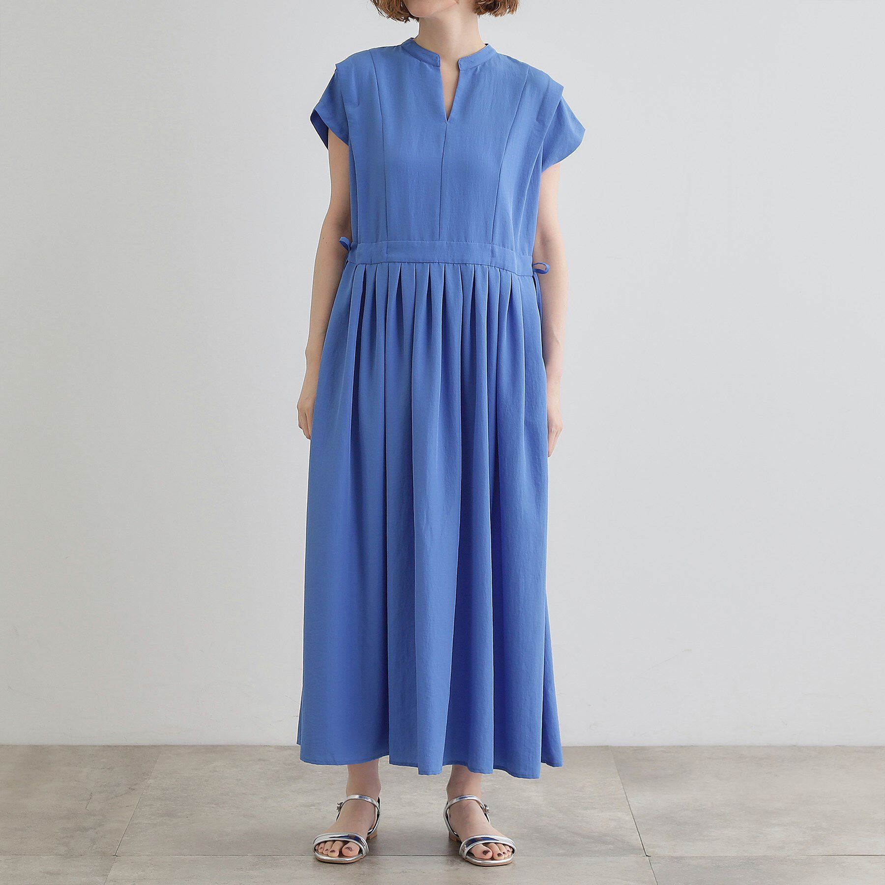 grove「【晴れの日も雨の日も】撥水タックワンピース」|ワンピース|