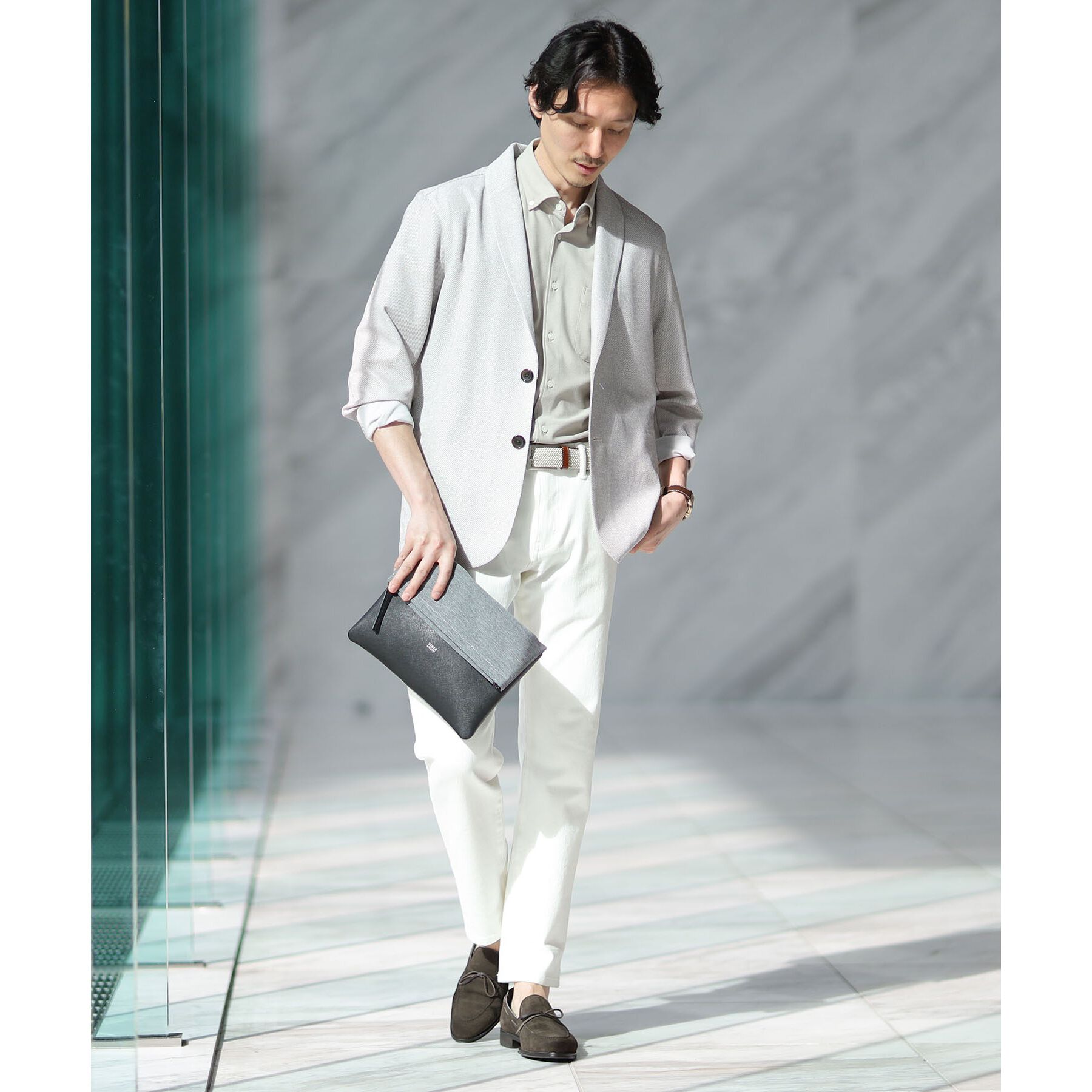 TAKEO KIKUCHI「【2WAY】ショルダー クラッチバッグ」|クラッチバッグ|