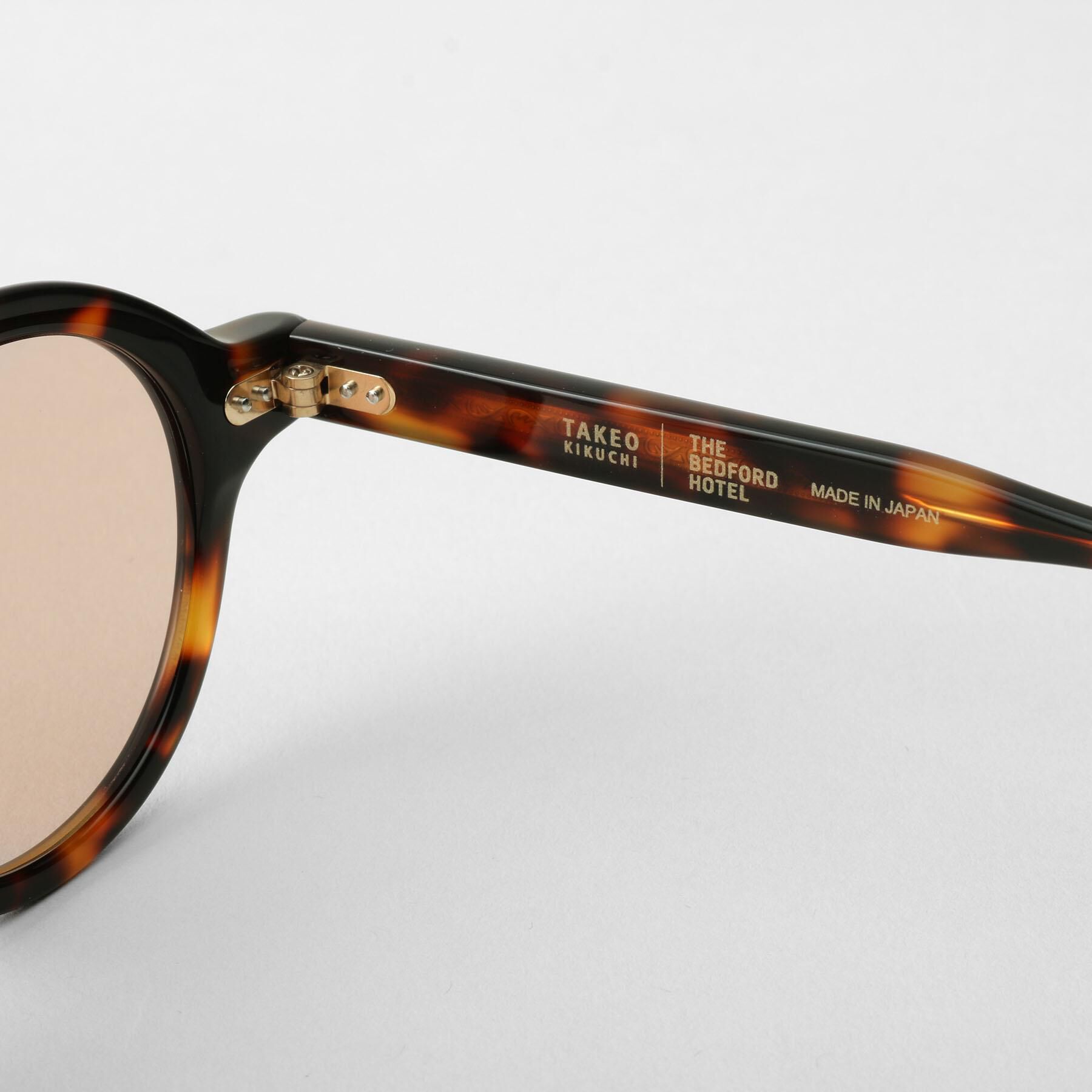 TAKEO KIKUCHI「【TAKEO KIKUCHI &times; THE BEDFORD HOTEL】ラウンドフレーム サングラス」|メガネ|
