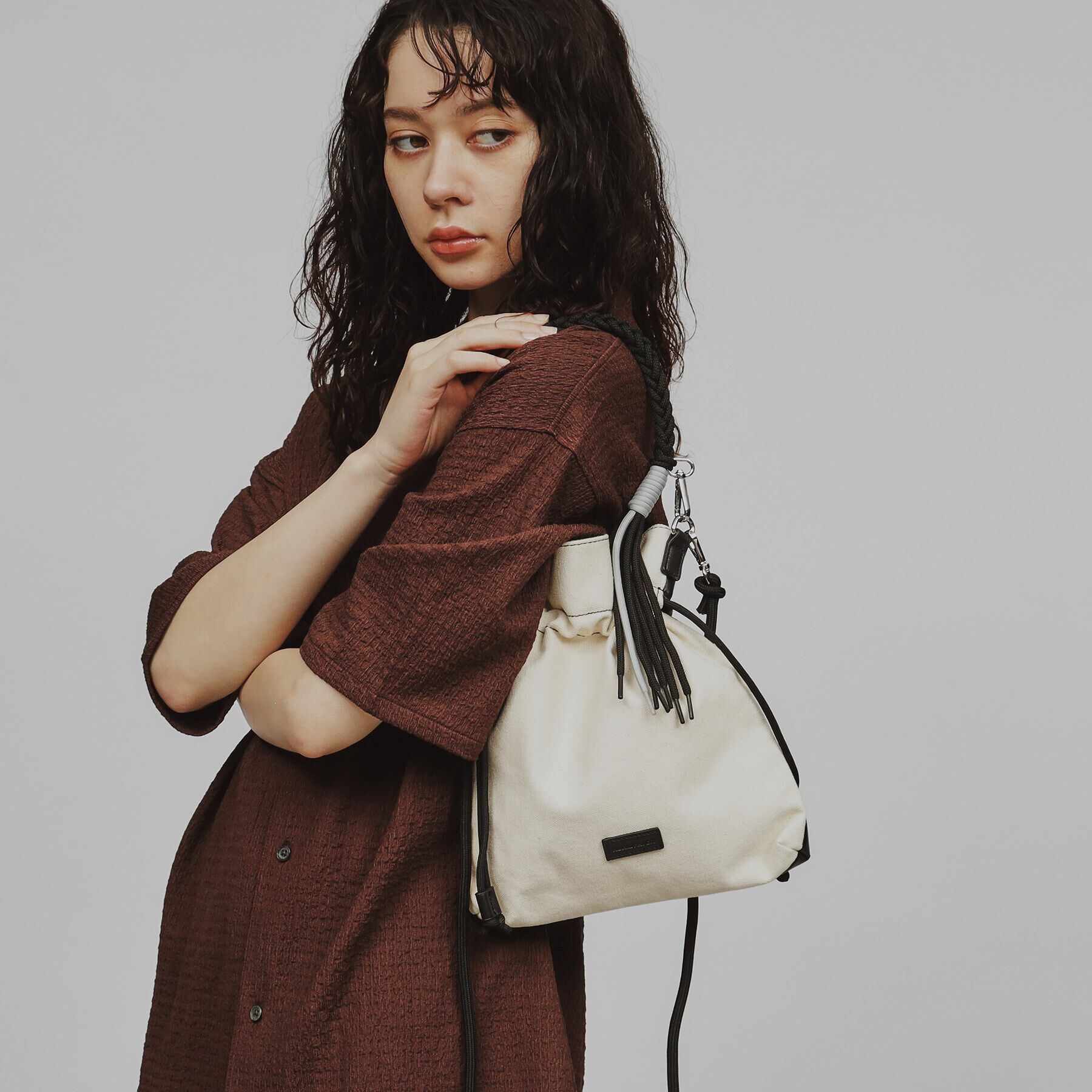 tk.TAKEO KIKUCHI「ADAMPATEK 別注 アソート巾着ショルダーバッグ」|ショルダー・メッセンジャー|