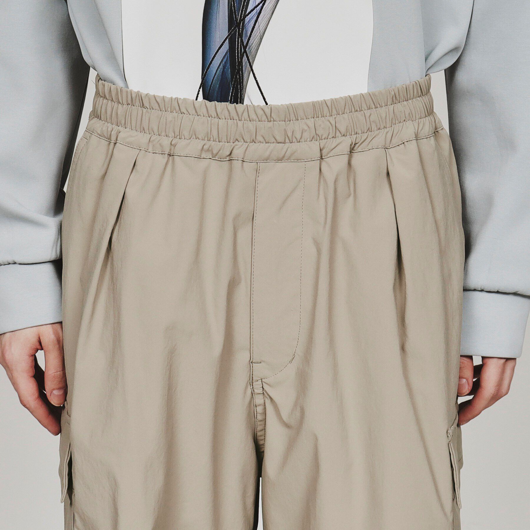 tk.TAKEO KIKUCHI「ポリエステルタフタワイドカーゴパンツ」|その他|