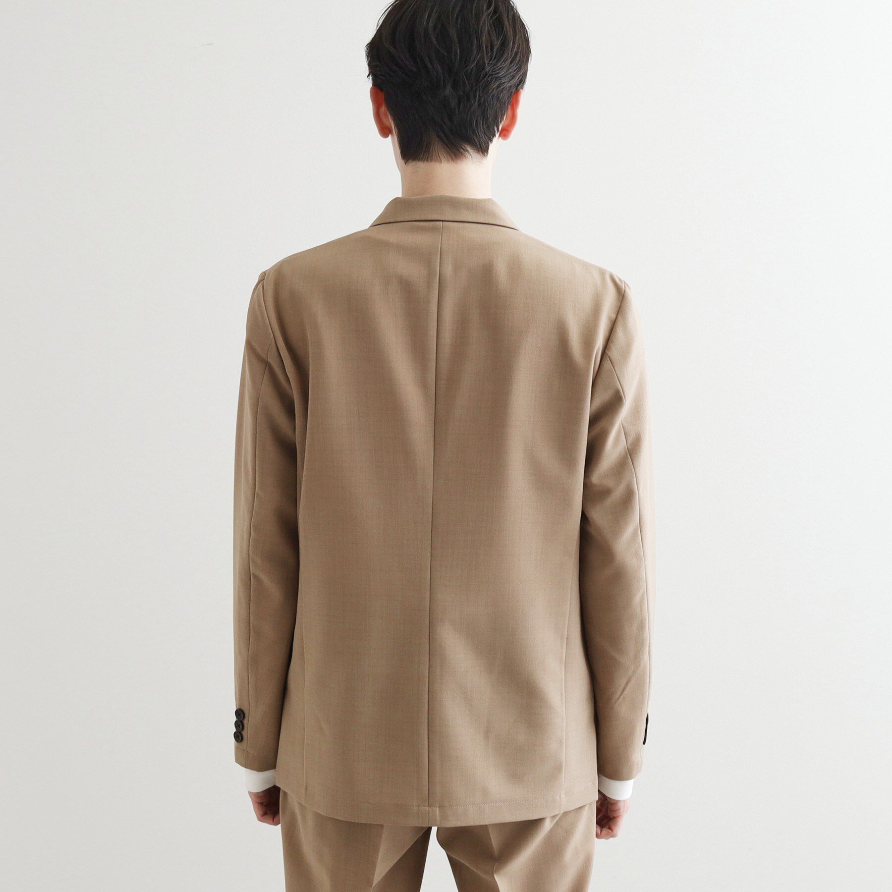 tk.TAKEO KIKUCHI「【WEB限定 マシンウォッシャブル】機能性エアリードライセットアップ/シングルジャケット&テーパード」|スーツ|