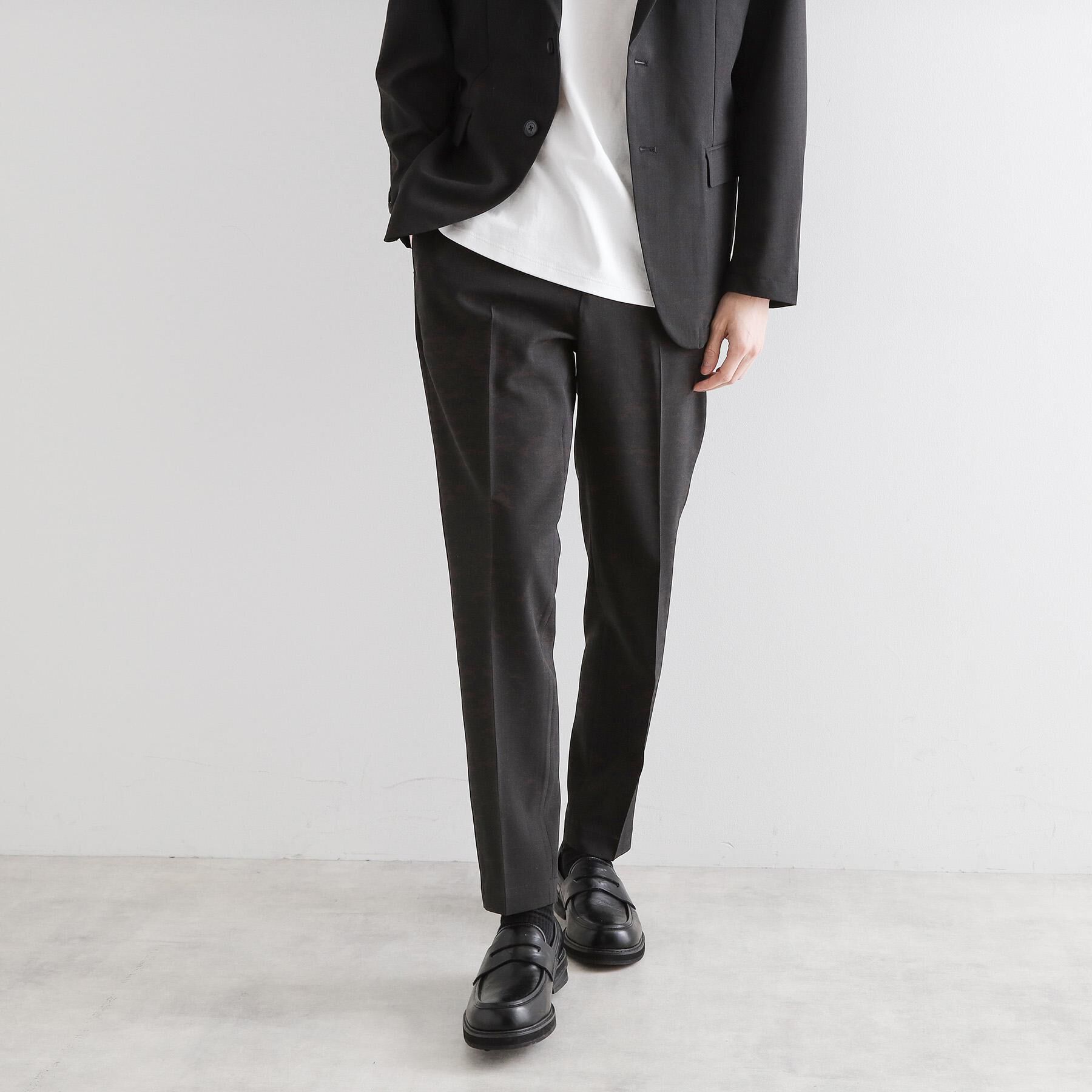 tk.TAKEO KIKUCHI「【WEB限定 マシンウォッシャブル】機能性エアリードライセットアップ/シングルジャケット&テーパード」|スーツ|