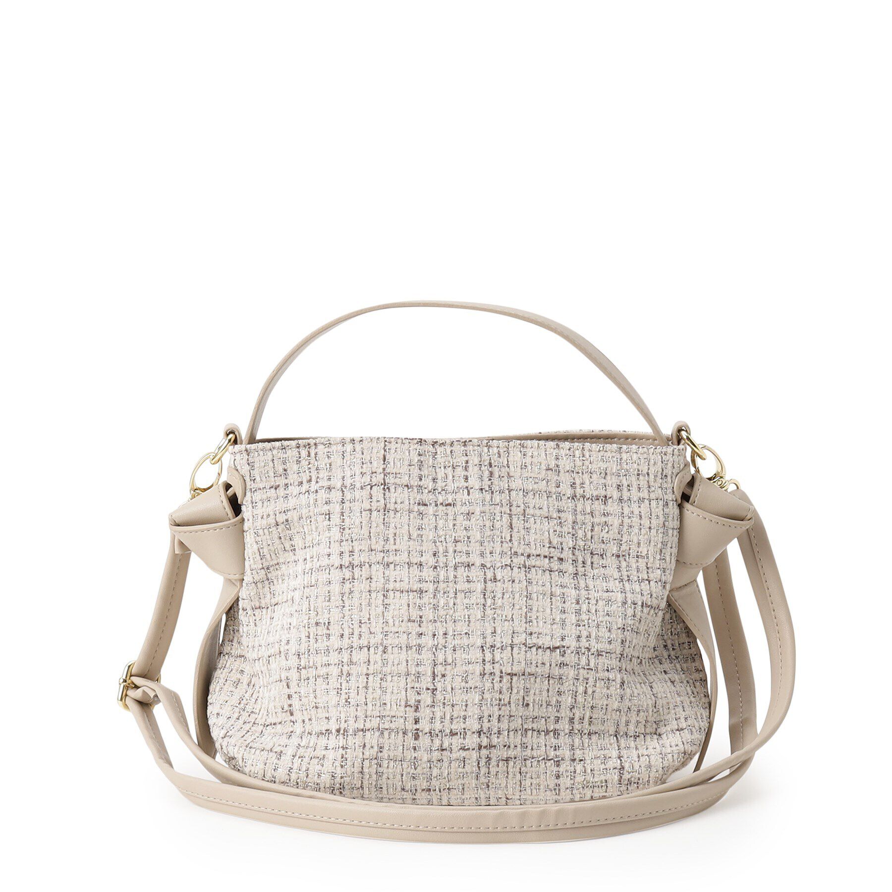 index「【2WAY】ショルダー付ツイードバッグ」|ショルダー・メッセンジャー|