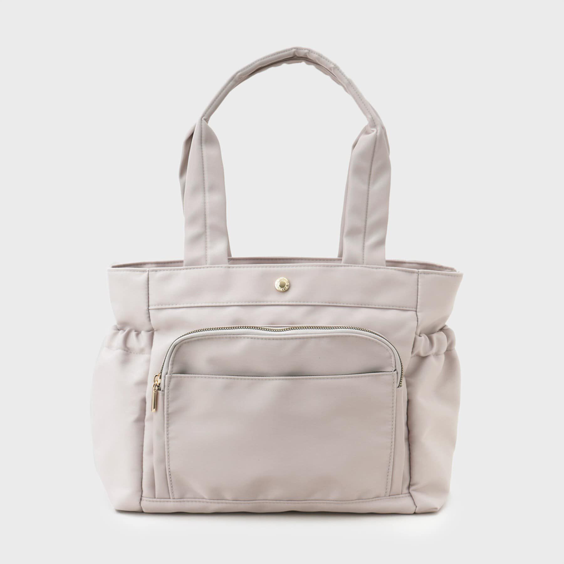 OPAQUE.CLIP「【撥水加工／マルチポケット／A4サイズ対応】フロントポケットデザインビッグトートバッグ」|トートバッグ|