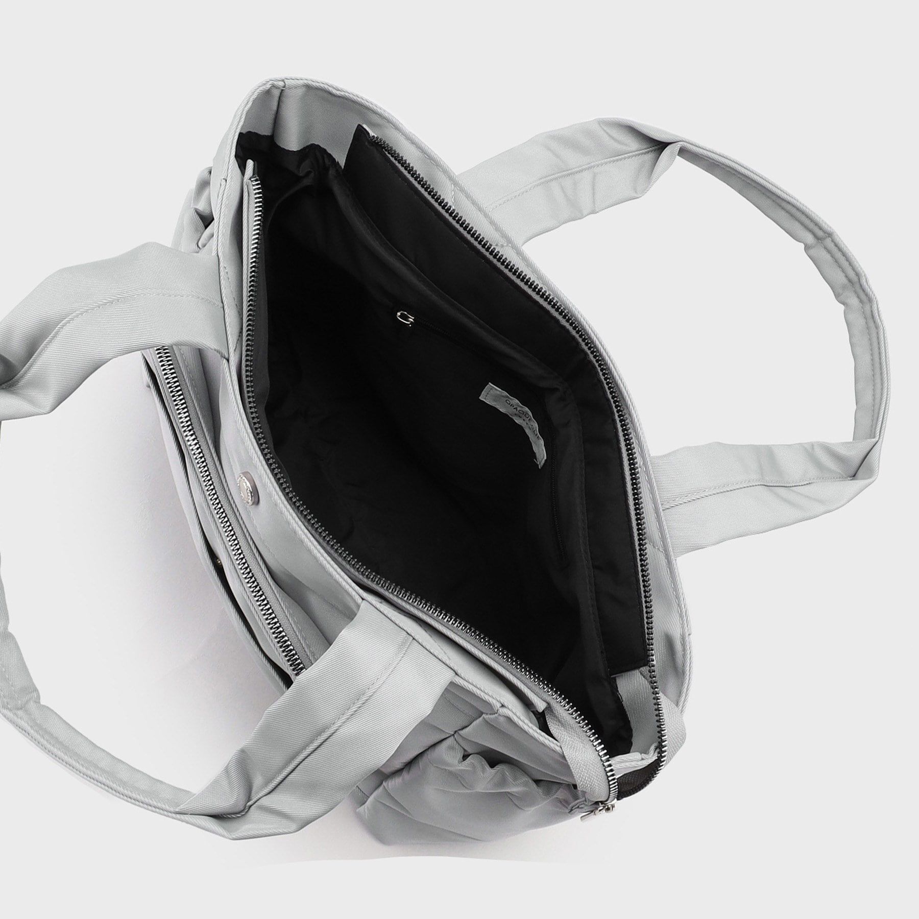 OPAQUE.CLIP「【撥水加工／マルチポケット／A4サイズ対応】フロントポケットデザインビッグトートバッグ」|トートバッグ|