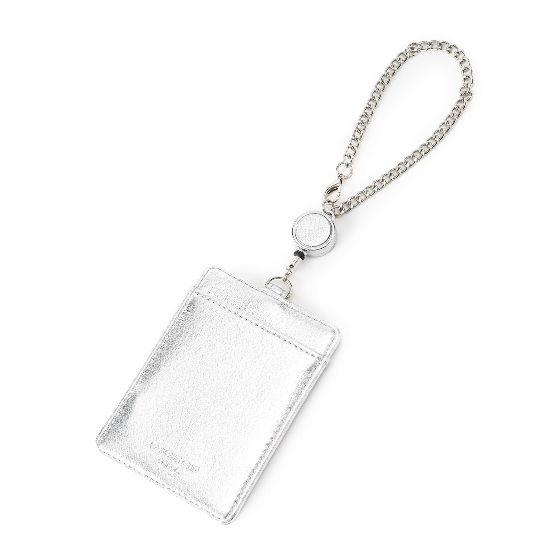 OPAQUE.CLIP「リール付きチャーム型パスケース」|その他|シルバー(006)