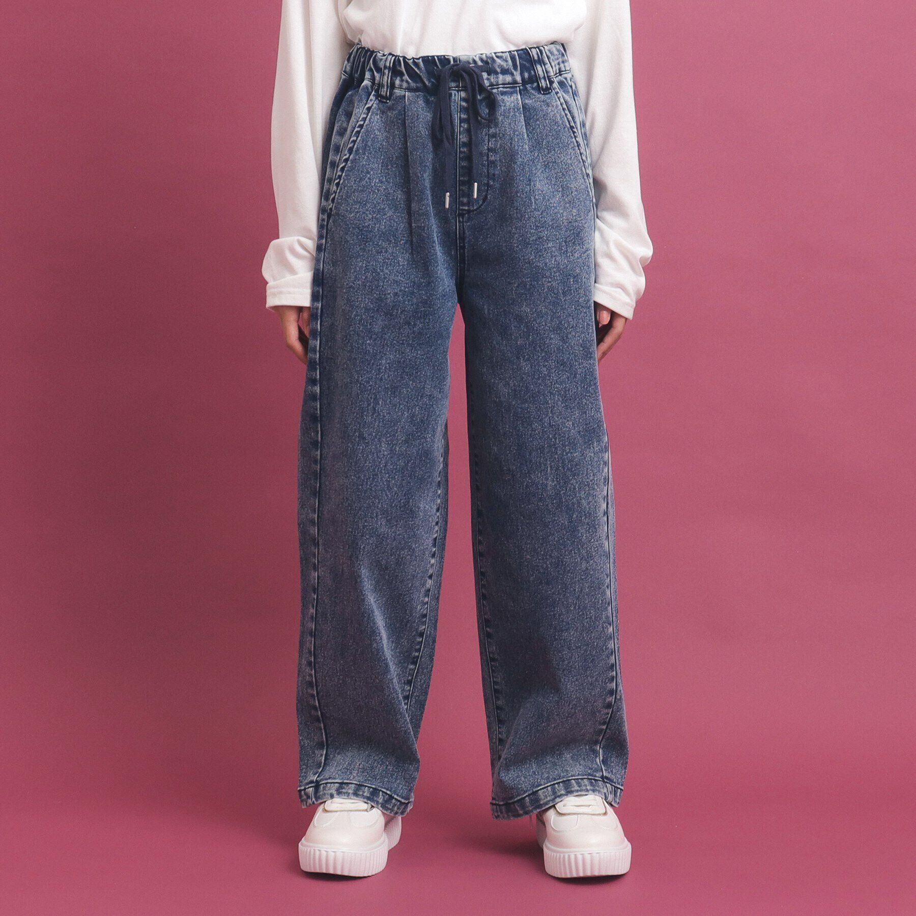 PINK-latte「【穿きやすくて楽ちん】イージーフルレンパンツ」|その他|