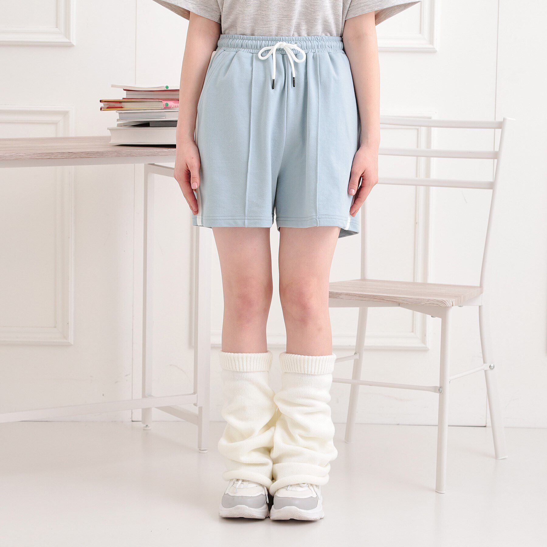 PINK-latte「【セットアイテム】半袖パーカー＋ハーフパンツ」|その他|