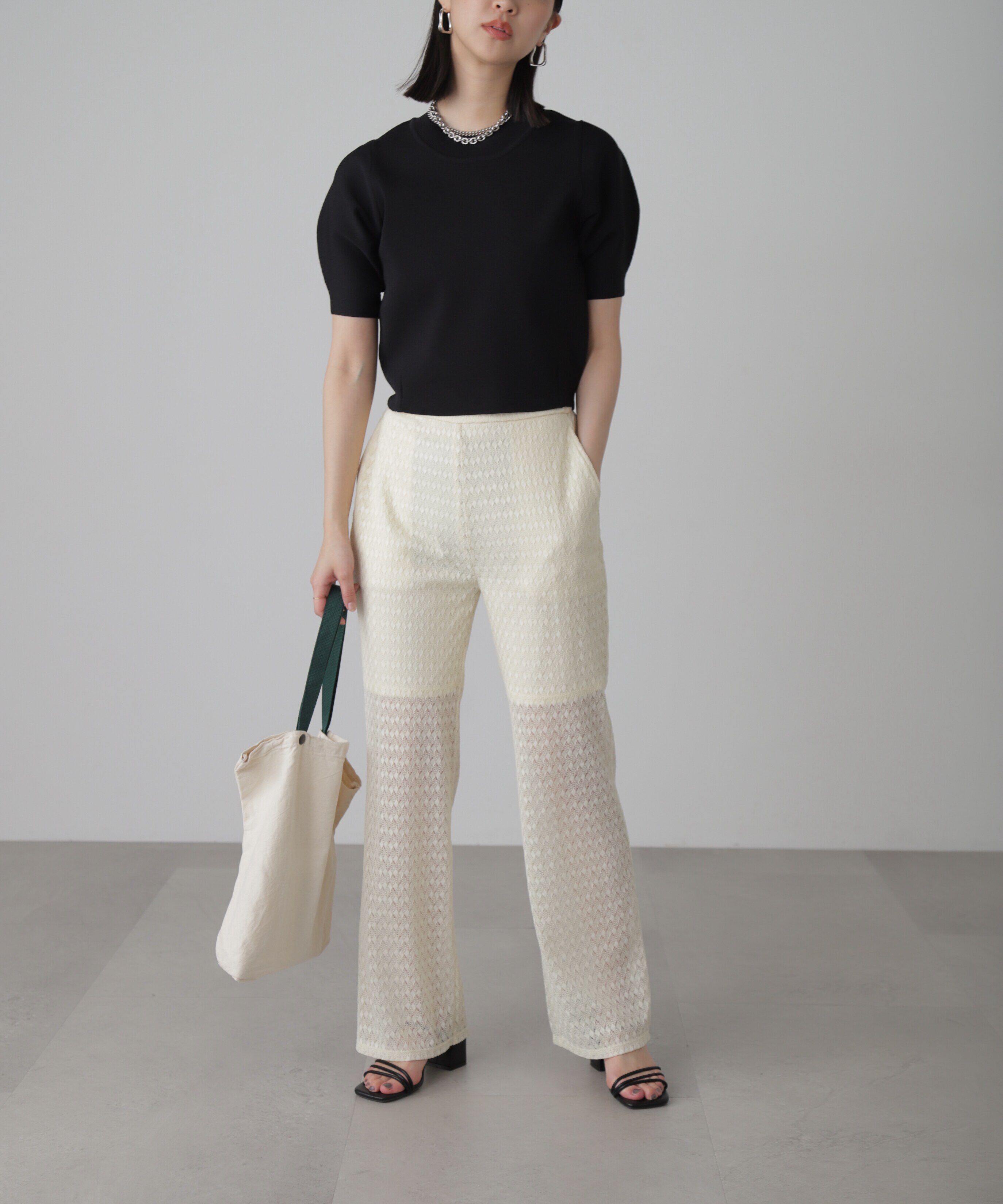  「レースフレアパンツ」|その他|