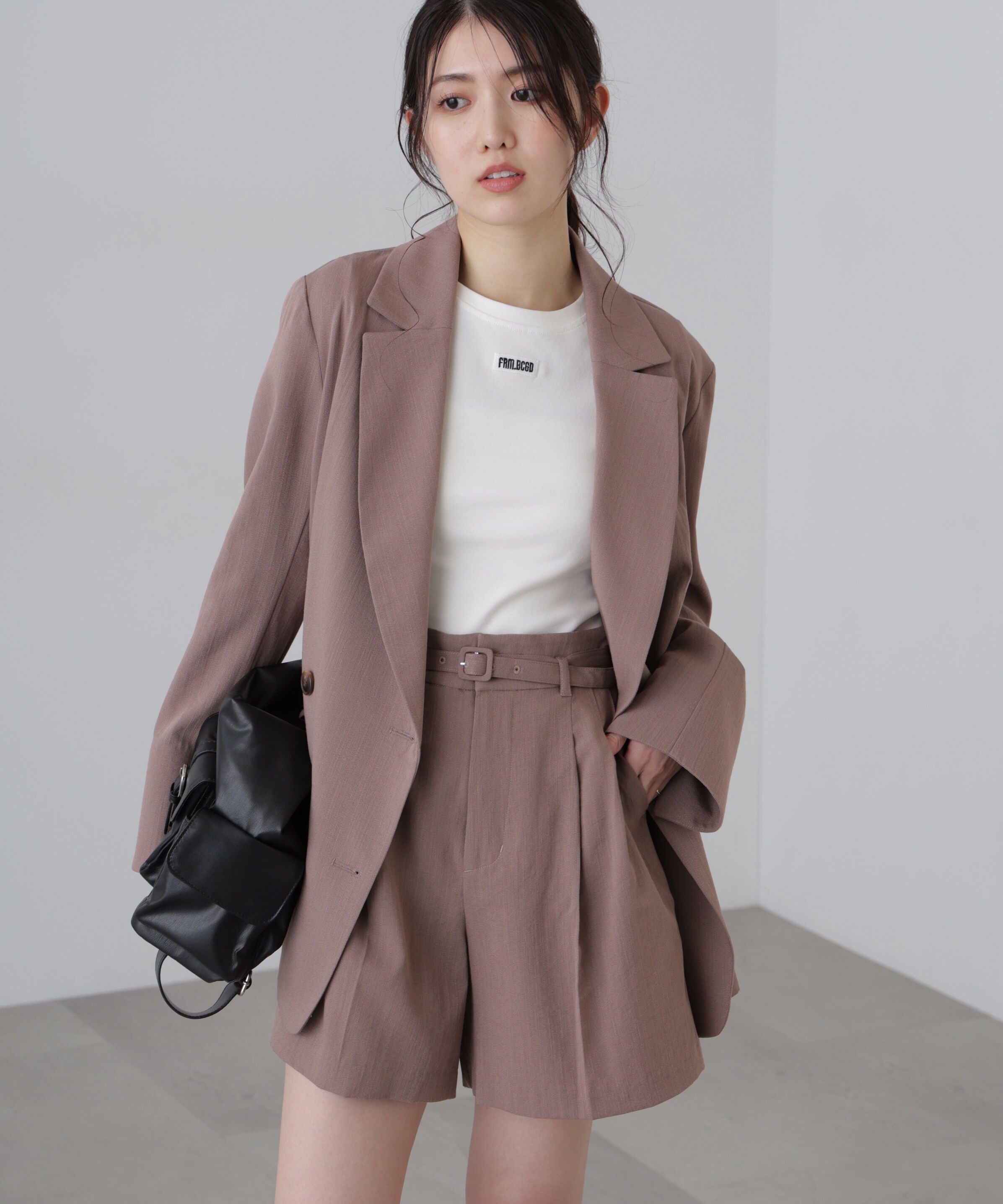  「麻調合繊ダブルブレストジャケット」|その他|