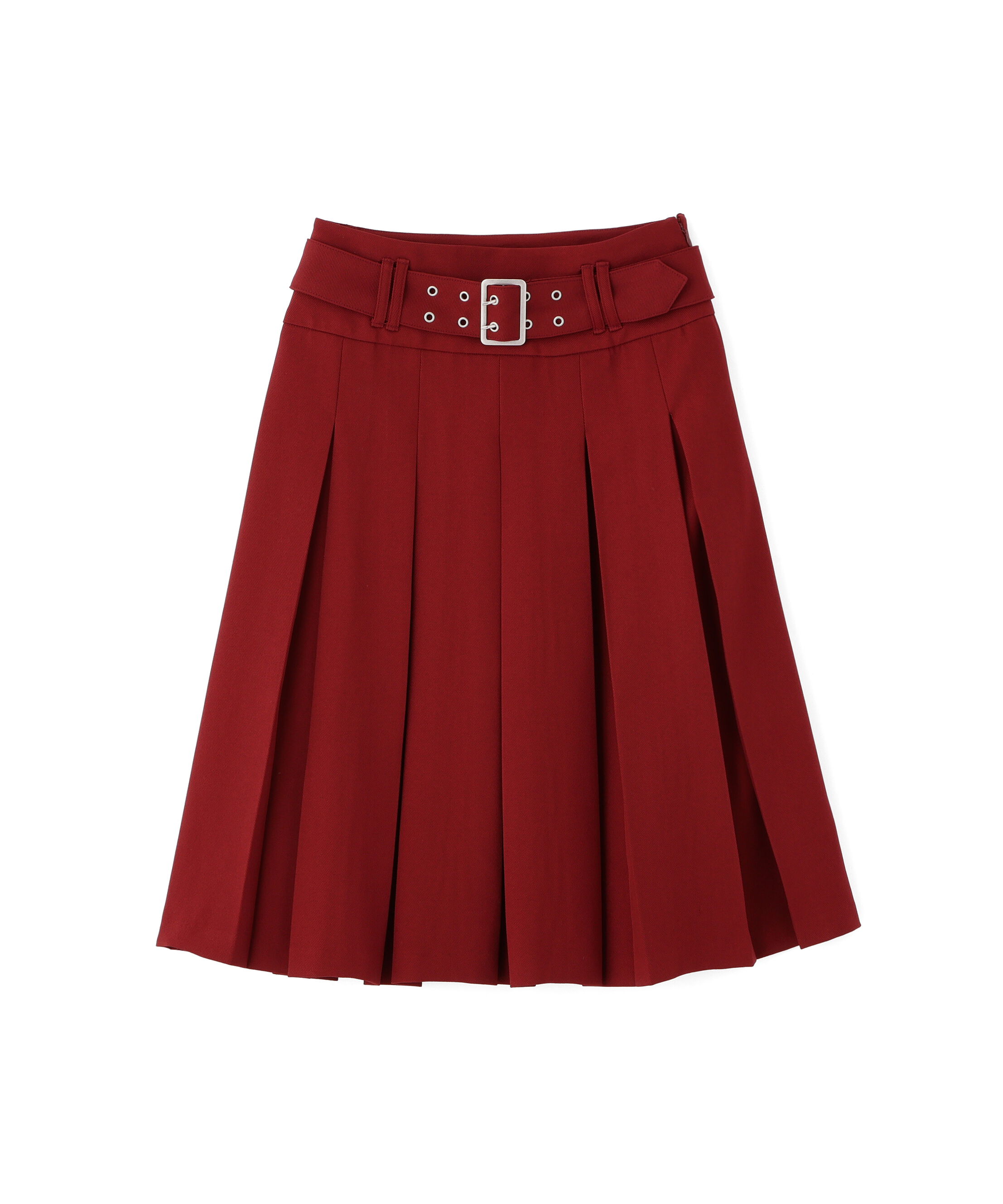  「タックプリーツミディスカート」|スカート|