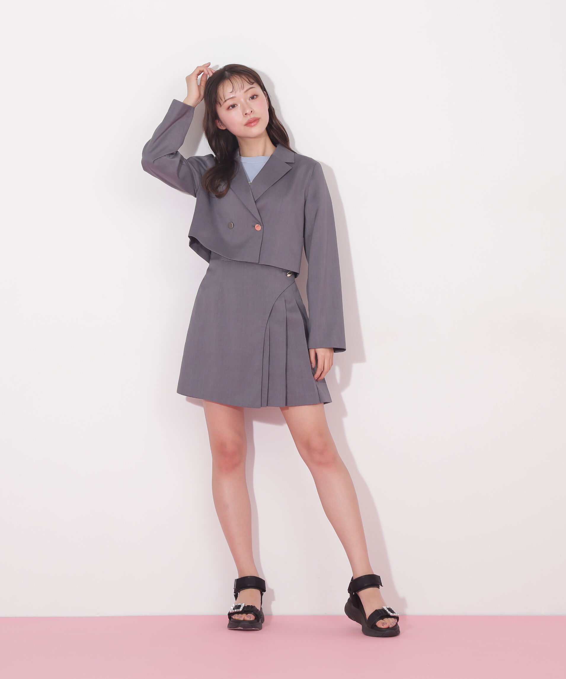  「麻調合繊スーチングジャケット」|その他|