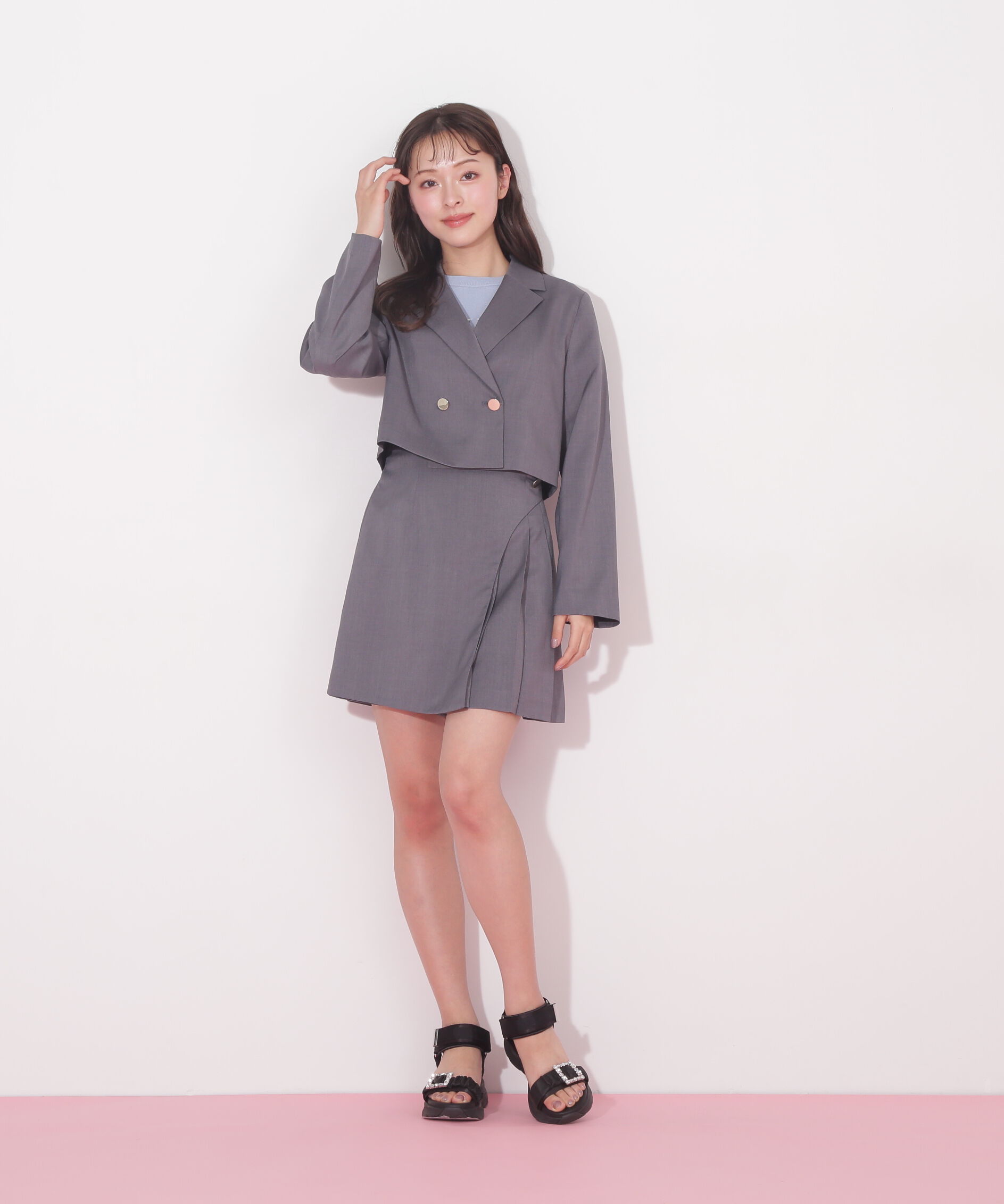  「麻調合繊スーチングジャケット」|その他|