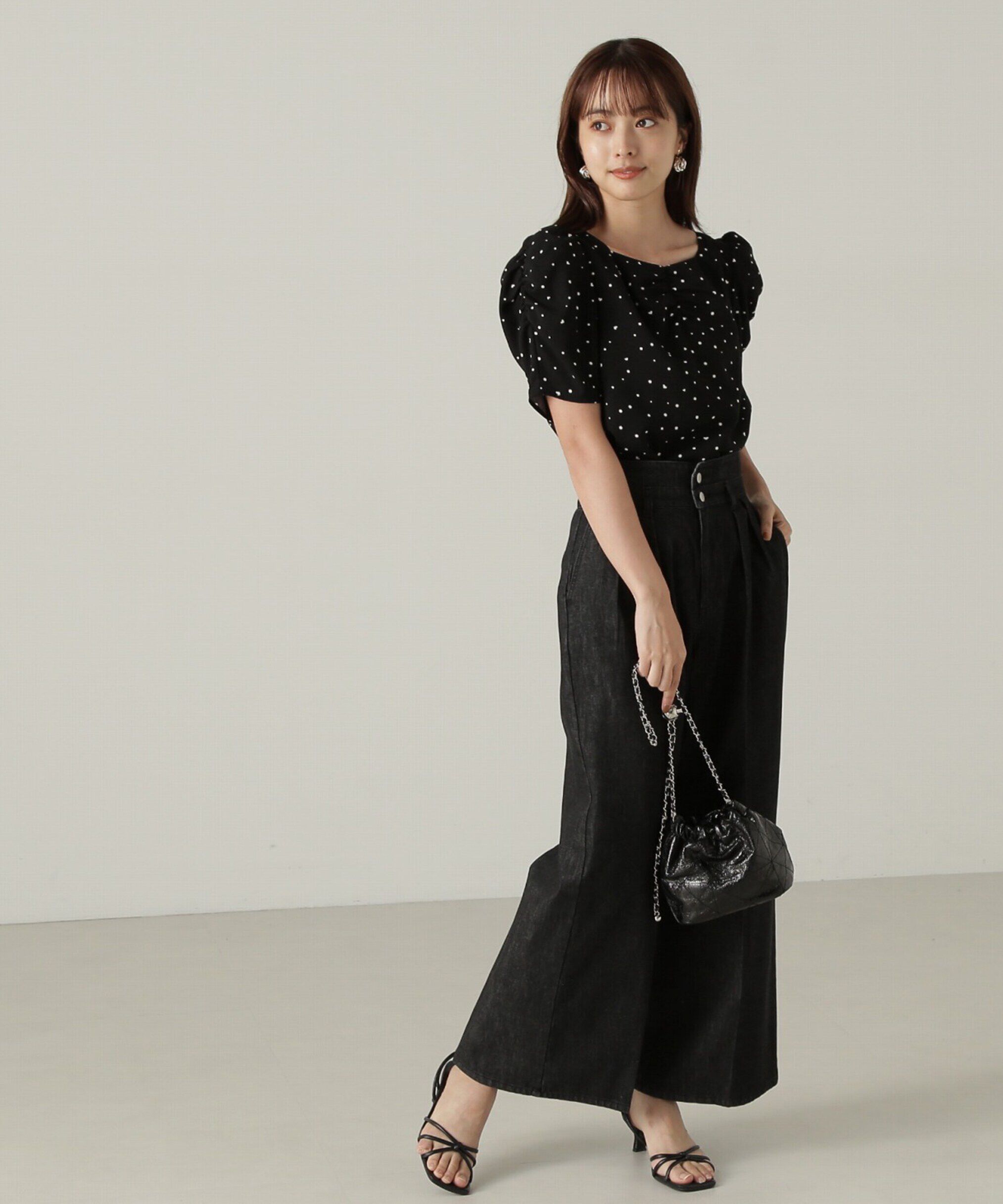 PROPORTION BODY DRESSING「ハートドットブラウス」|シャツ・ブラウス|