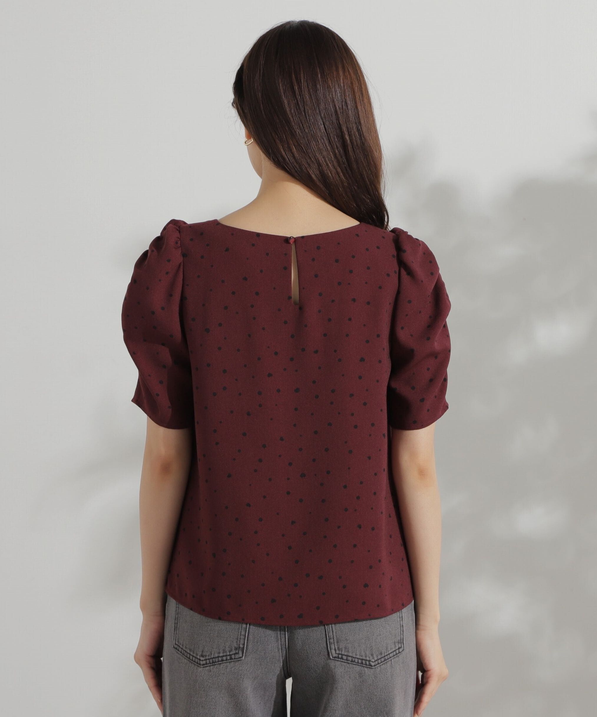 PROPORTION BODY DRESSING「ハートドットブラウス」|シャツ・ブラウス|