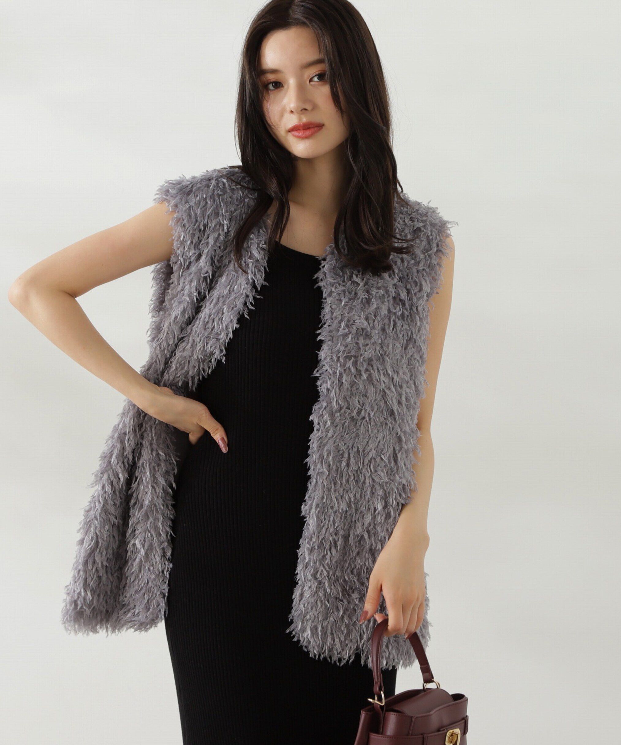 PROPORTION BODY DRESSING「フェザーヤーンジレセットニットワンピース24AW」|ワンピース|