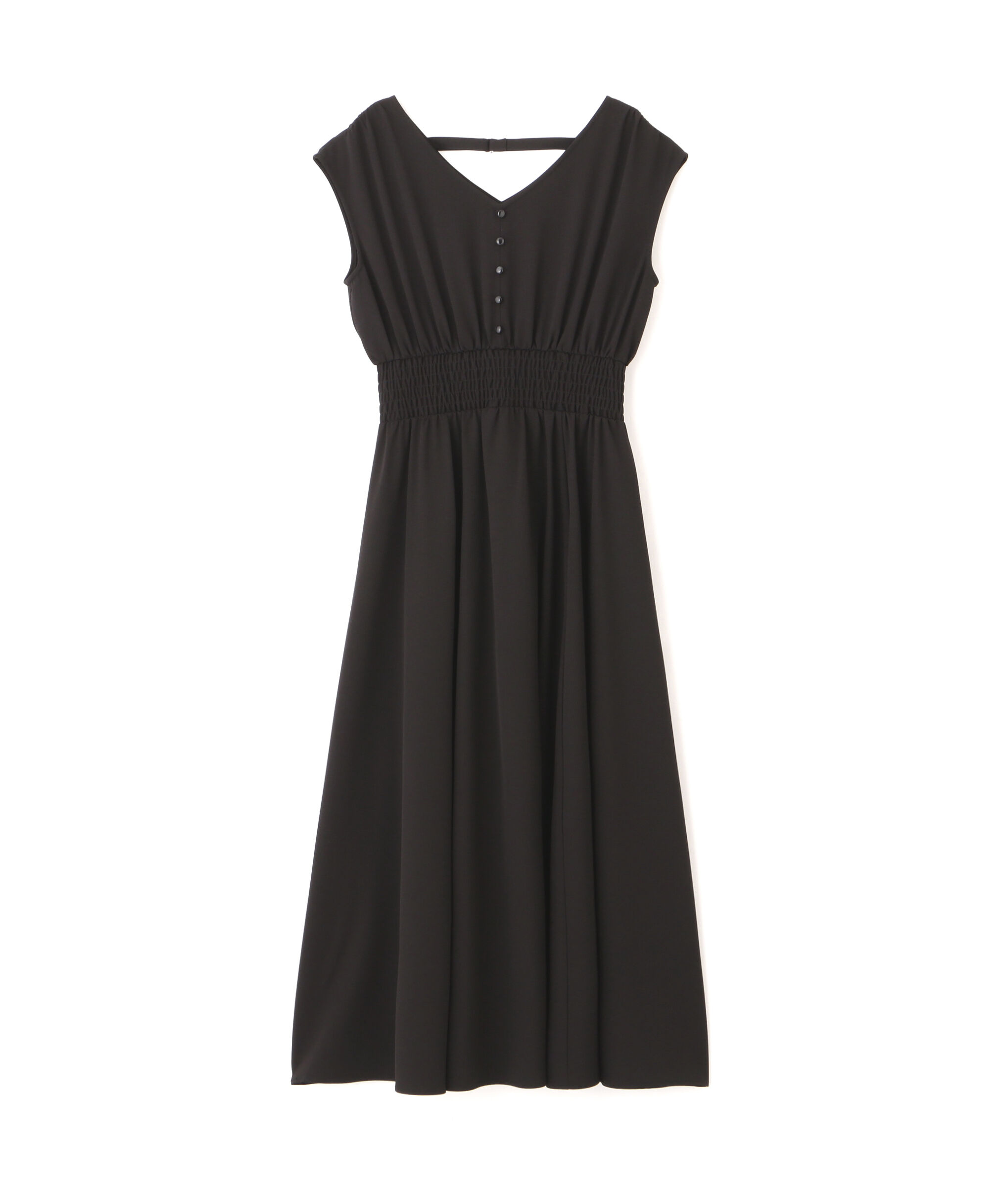 PROPORTION BODY DRESSING「ウエストシャーリングVネックワンピース」|ワンピース|