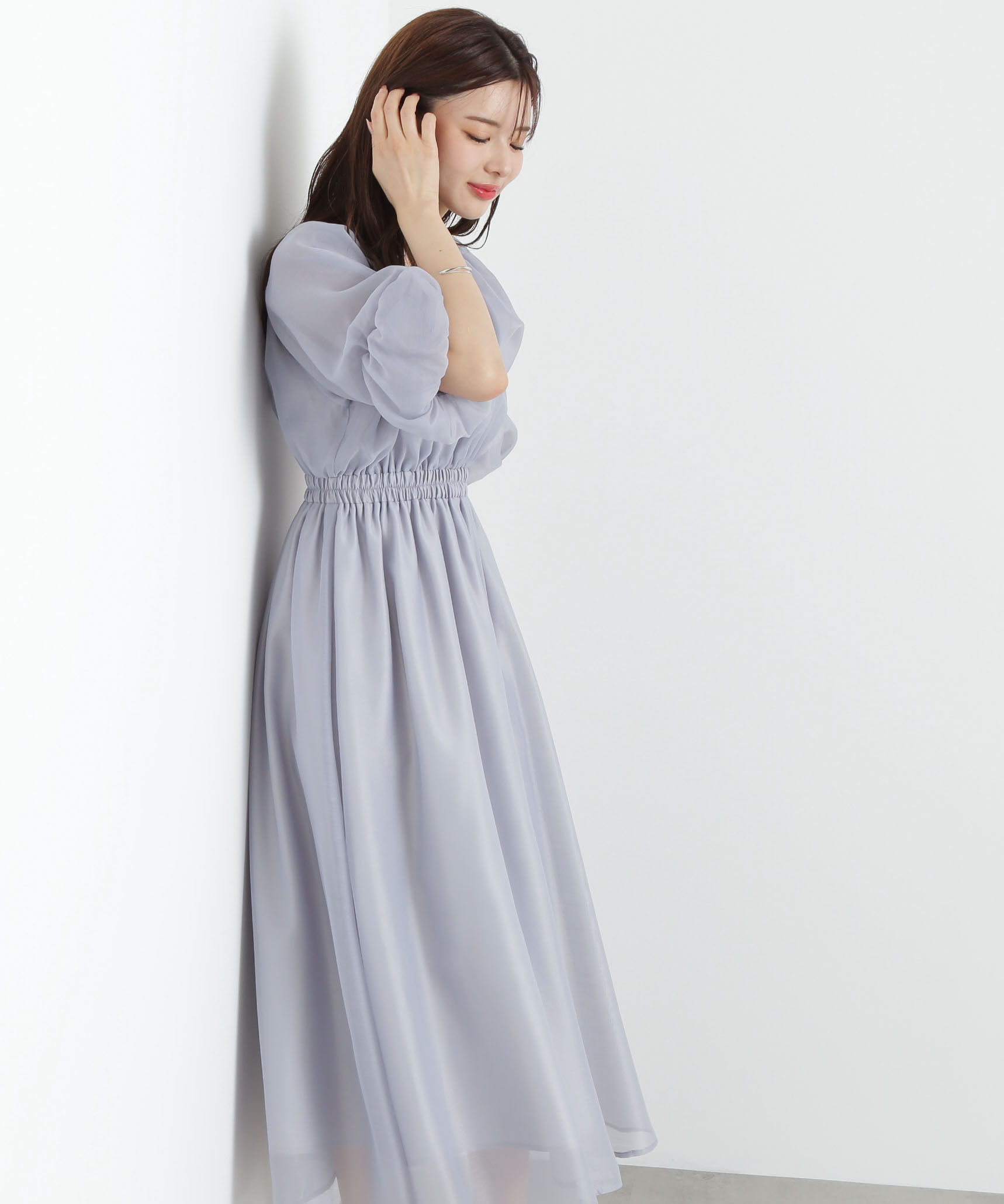 PROPORTION BODY DRESSING「バルーンスリーブワンピース」|ワンピース|