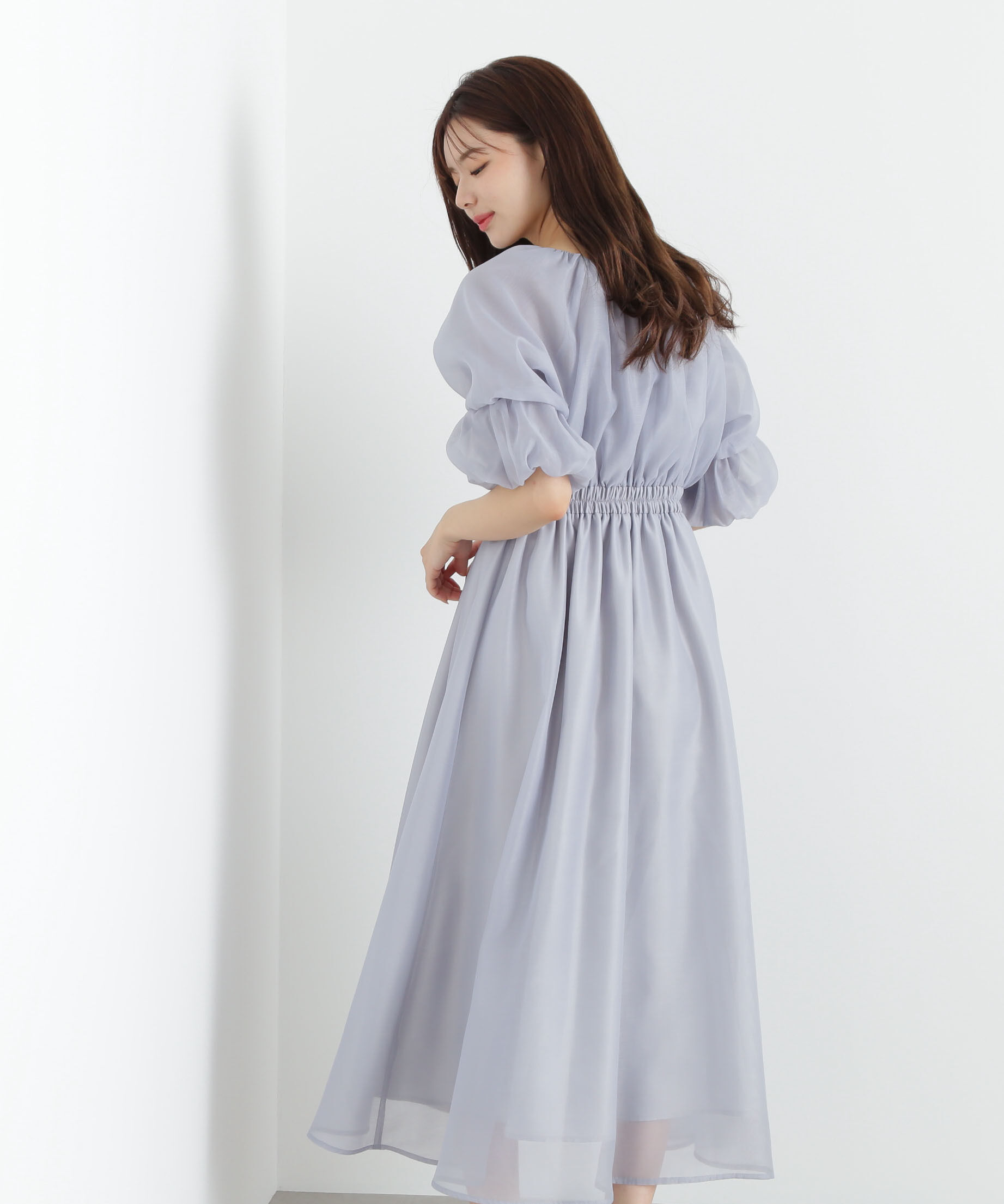 PROPORTION BODY DRESSING「バルーンスリーブワンピース」|ワンピース|