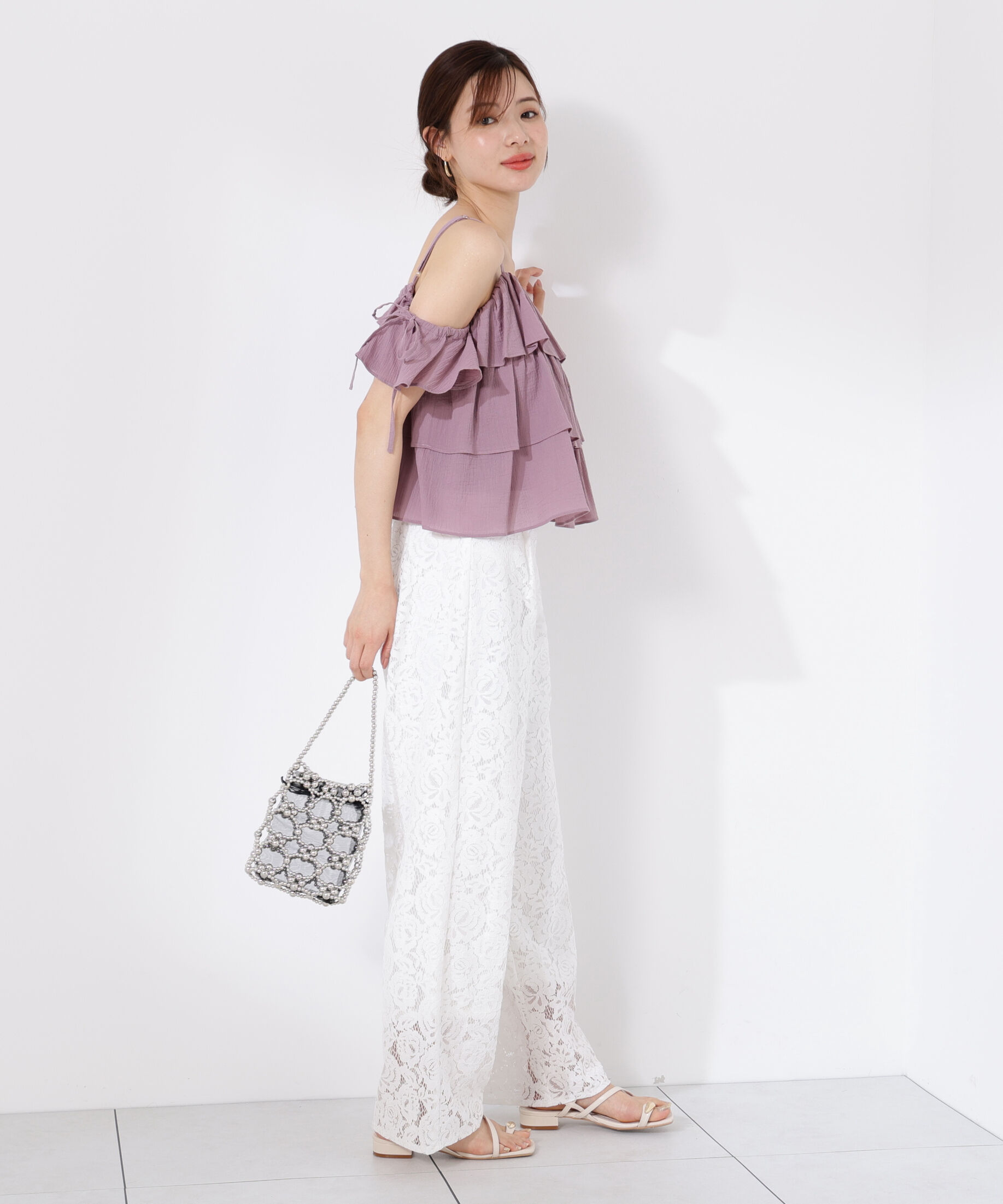 PROPORTION BODY DRESSING「《EDIT COLOGNE》ティアードキャミブラウス」|シャツ・ブラウス|