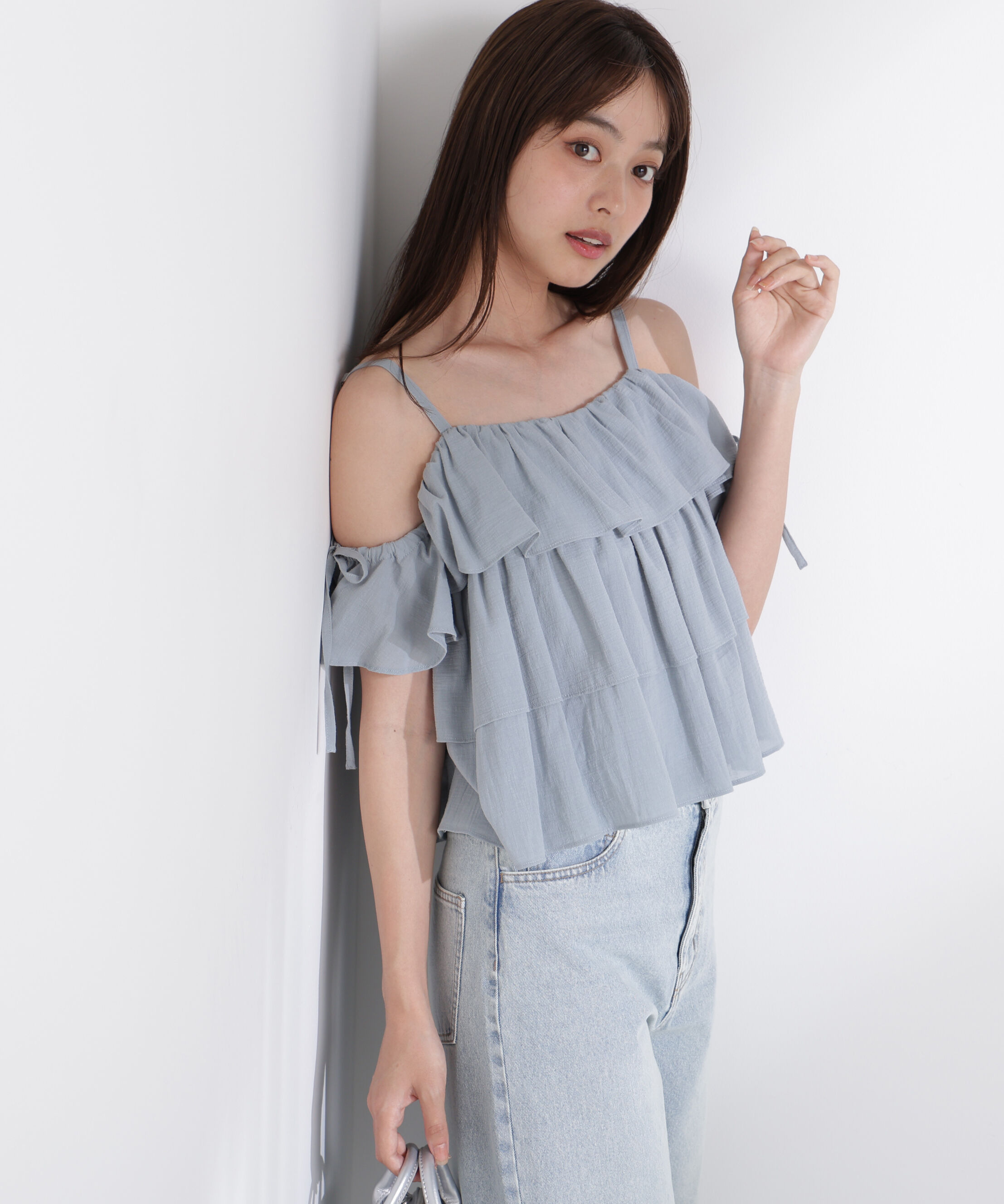 PROPORTION BODY DRESSING「《EDIT COLOGNE》ティアードキャミブラウス」|シャツ・ブラウス|