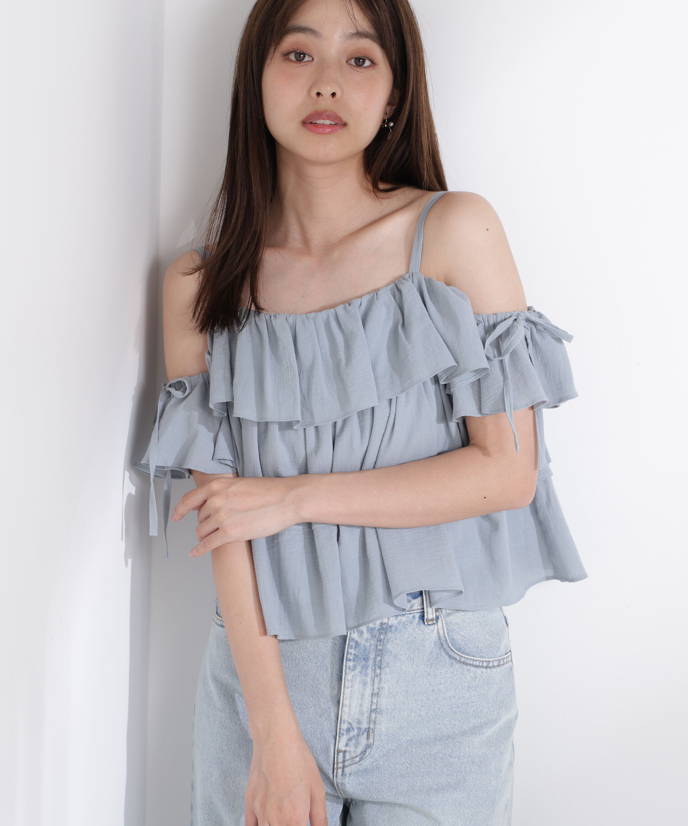 PROPORTION BODY DRESSING「《EDIT COLOGNE》ティアードキャミブラウス」|シャツ・ブラウス|