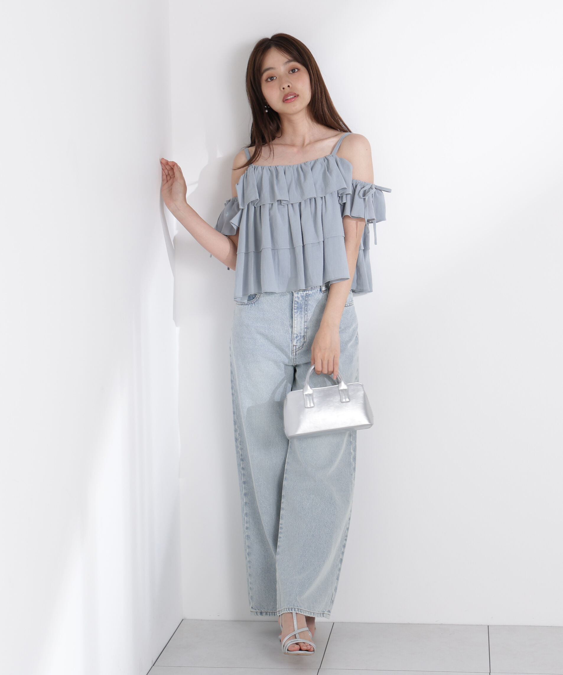 PROPORTION BODY DRESSING「《EDIT COLOGNE》ティアードキャミブラウス」|シャツ・ブラウス|