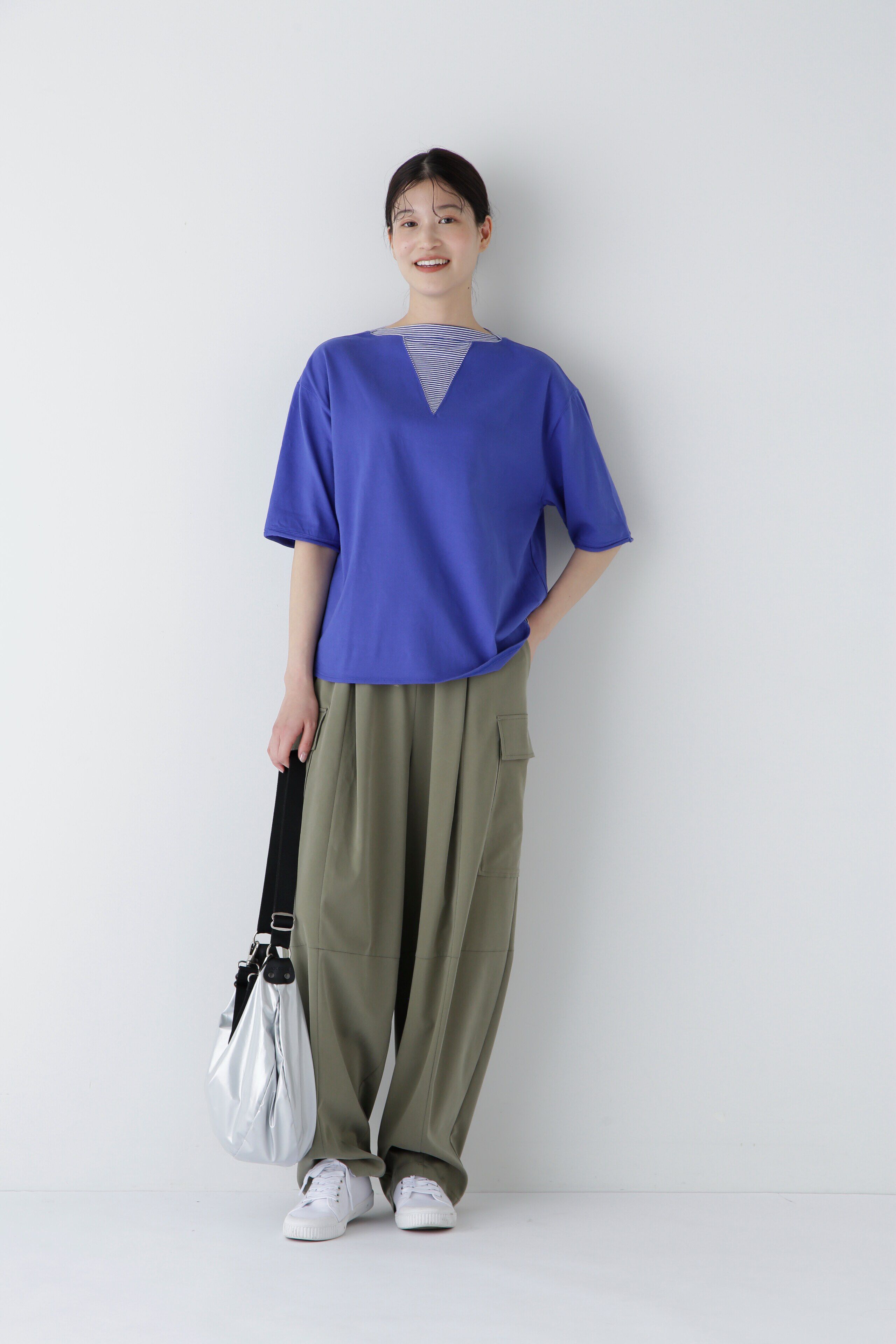  「◆キュプラポリエステル フィブリルサテンストレッチパンツ」|その他|