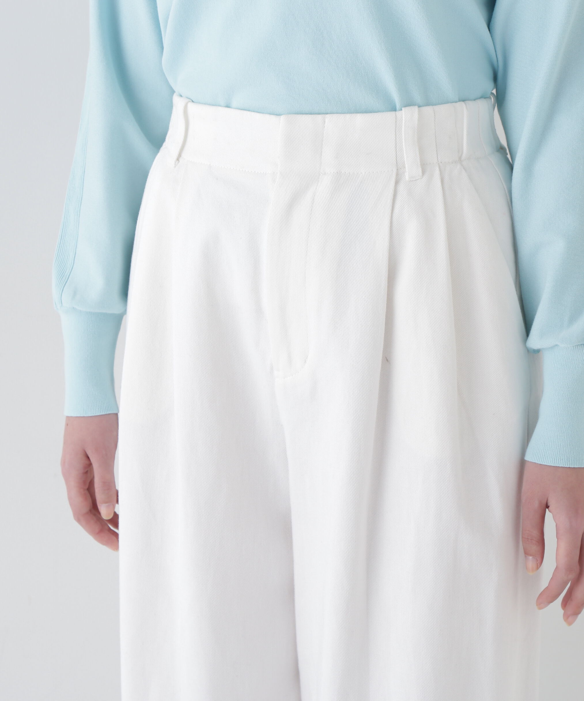  「◆コットン麻カツラギタックパンツ」|その他|