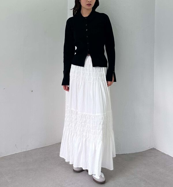 archives「コットンライクシャーリングティアードスカート」|スカート|